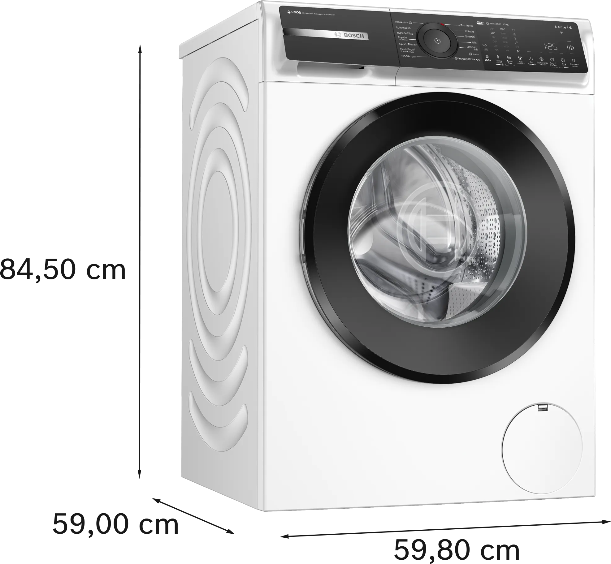 Gruppo Porta Lavatrice Frigidaire, Ricambio Vetro 137265525 E Altri, Usato