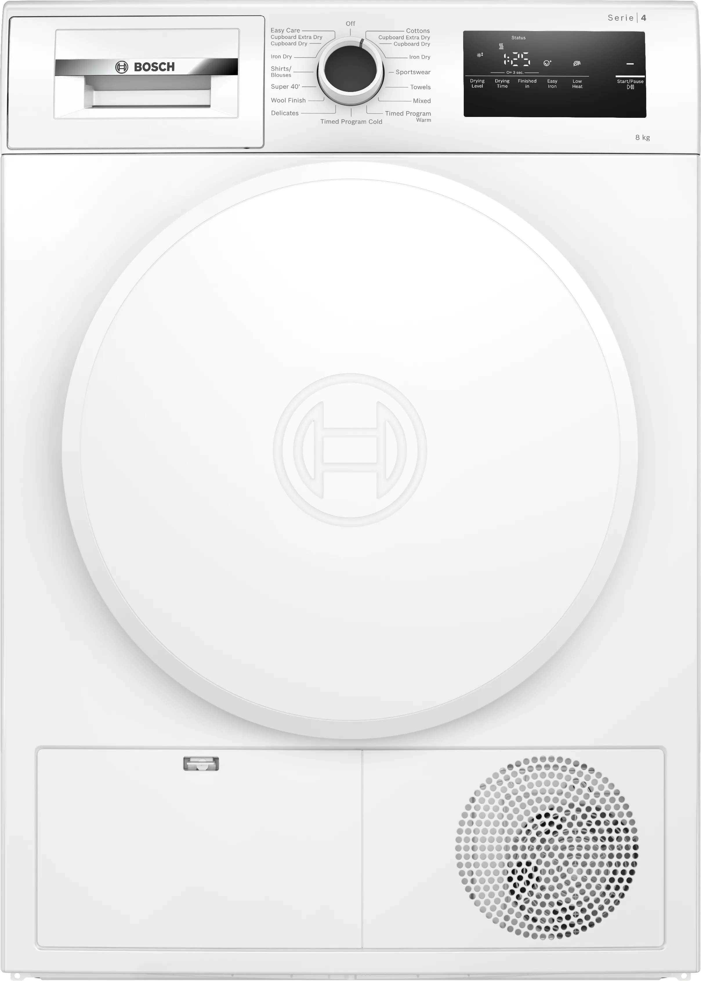 Series 4 heat pump tumble dryer 8 kg 