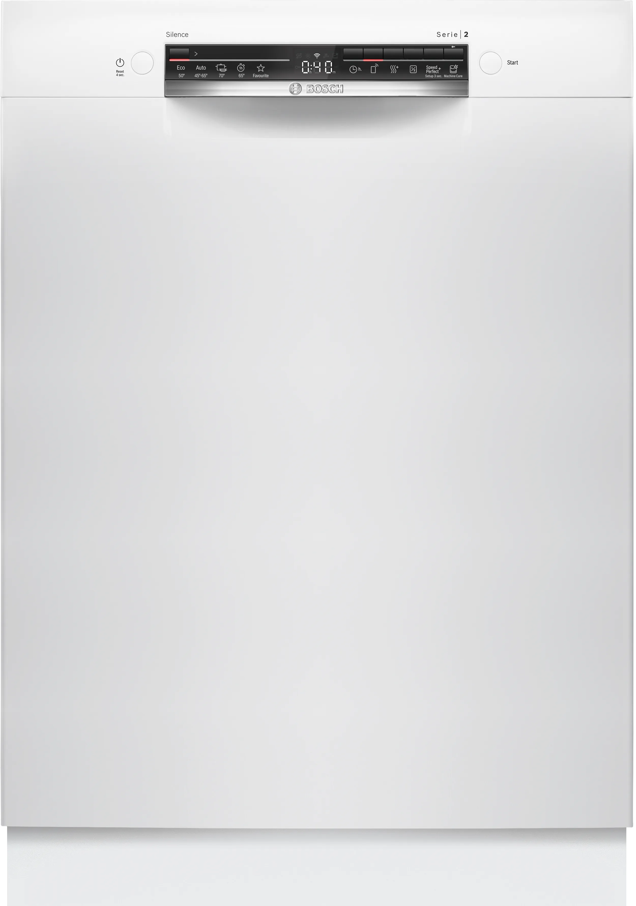 Serie 2 Opvaskemaskine til underbygning 60 cm hvid 