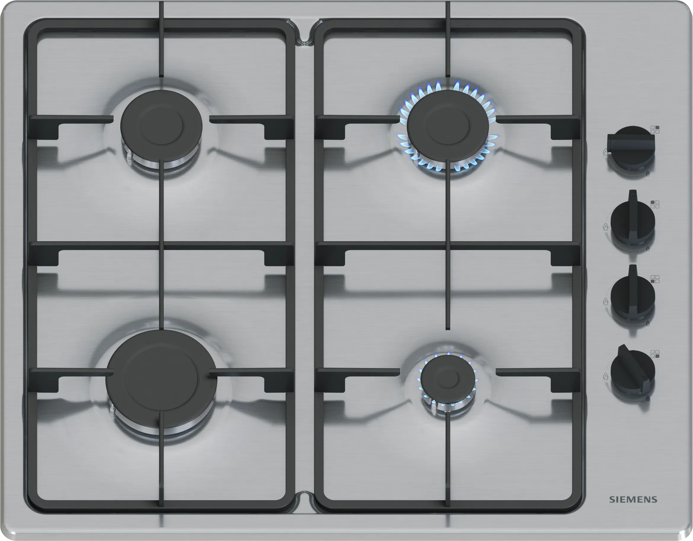 iQ100 Table gaz 60 cm Inox