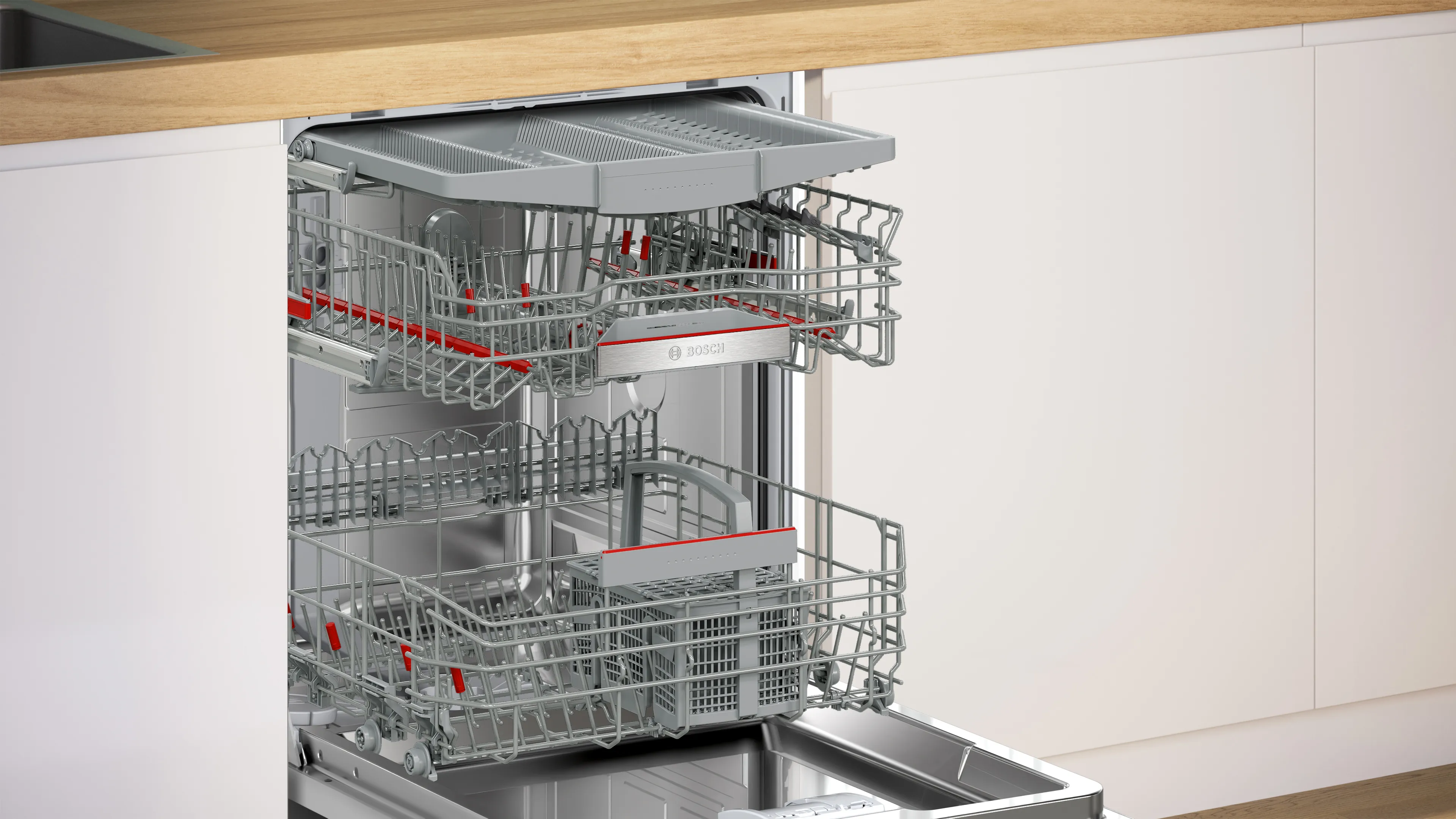 Bosch semi integrated dishwasher series 6 store