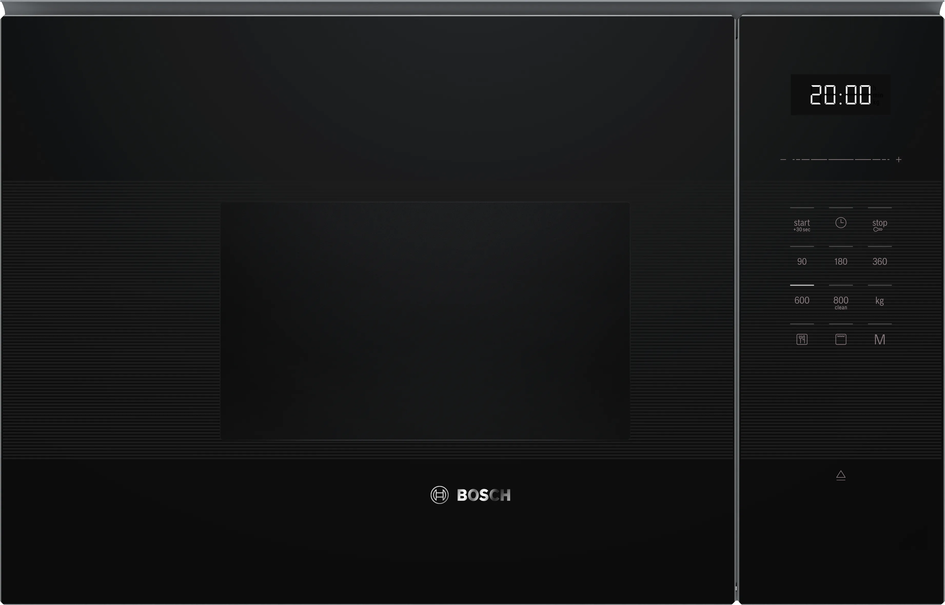 Serie 6 Ankastre Mikrodalga, Izgara Fonksiyonlu Siyah 
