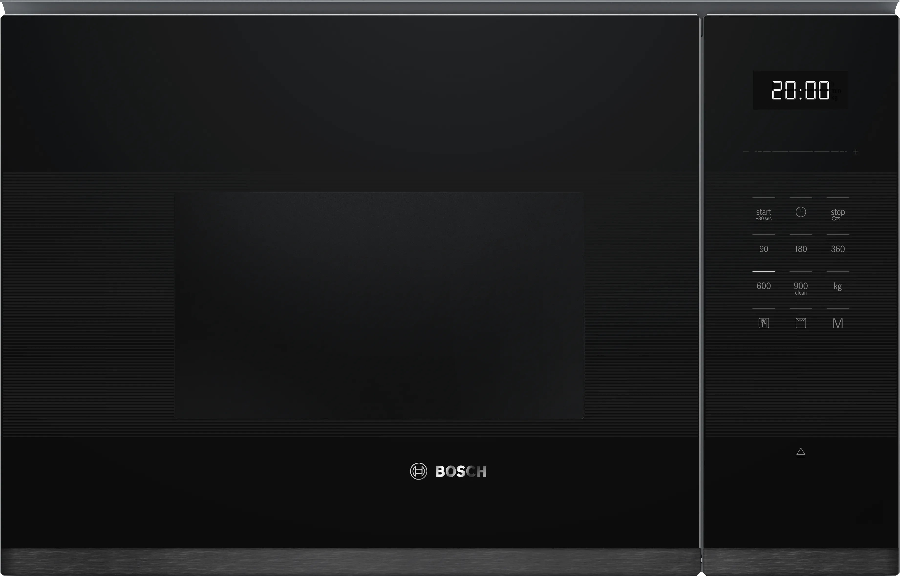 Series 6 Built-In Microwave with grill 59 x 38 cm Black stainless steel 