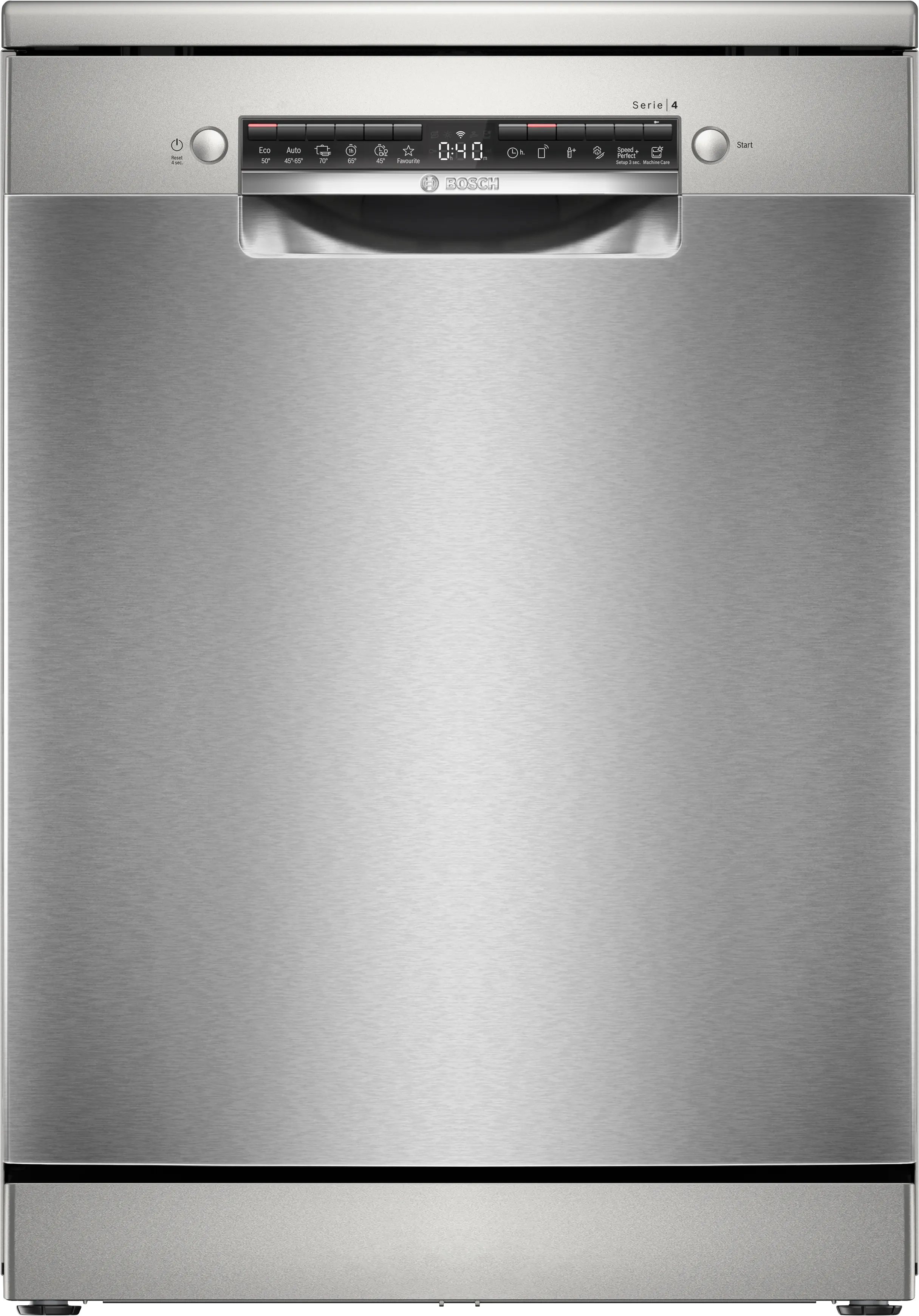 سلسلة الطرازات Serie 4 غسالة أطباق قائمة بذاتها 60 cm سيلفر إينوكس 