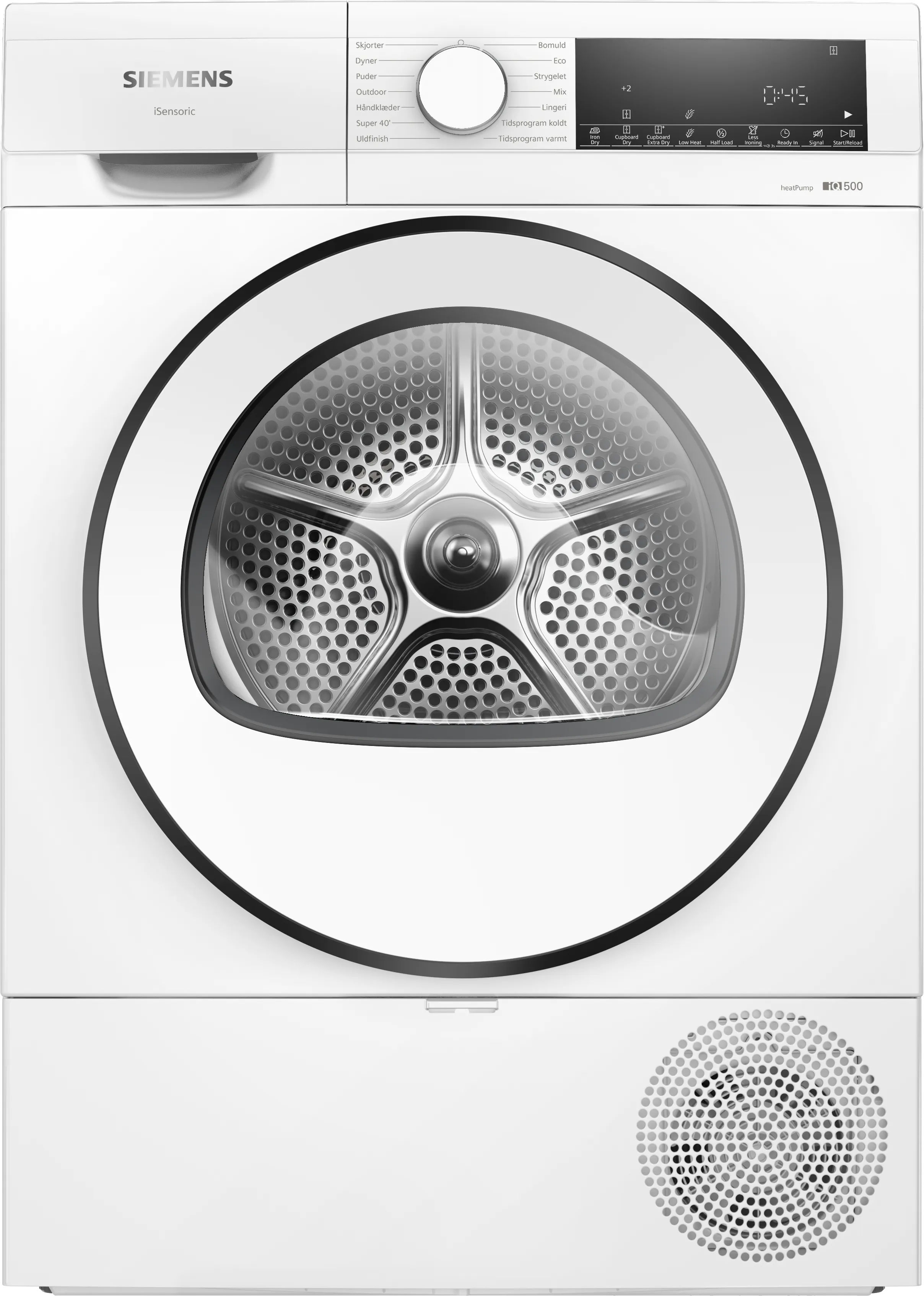iQ500 Värmepumpstumlare 8 kg Vit