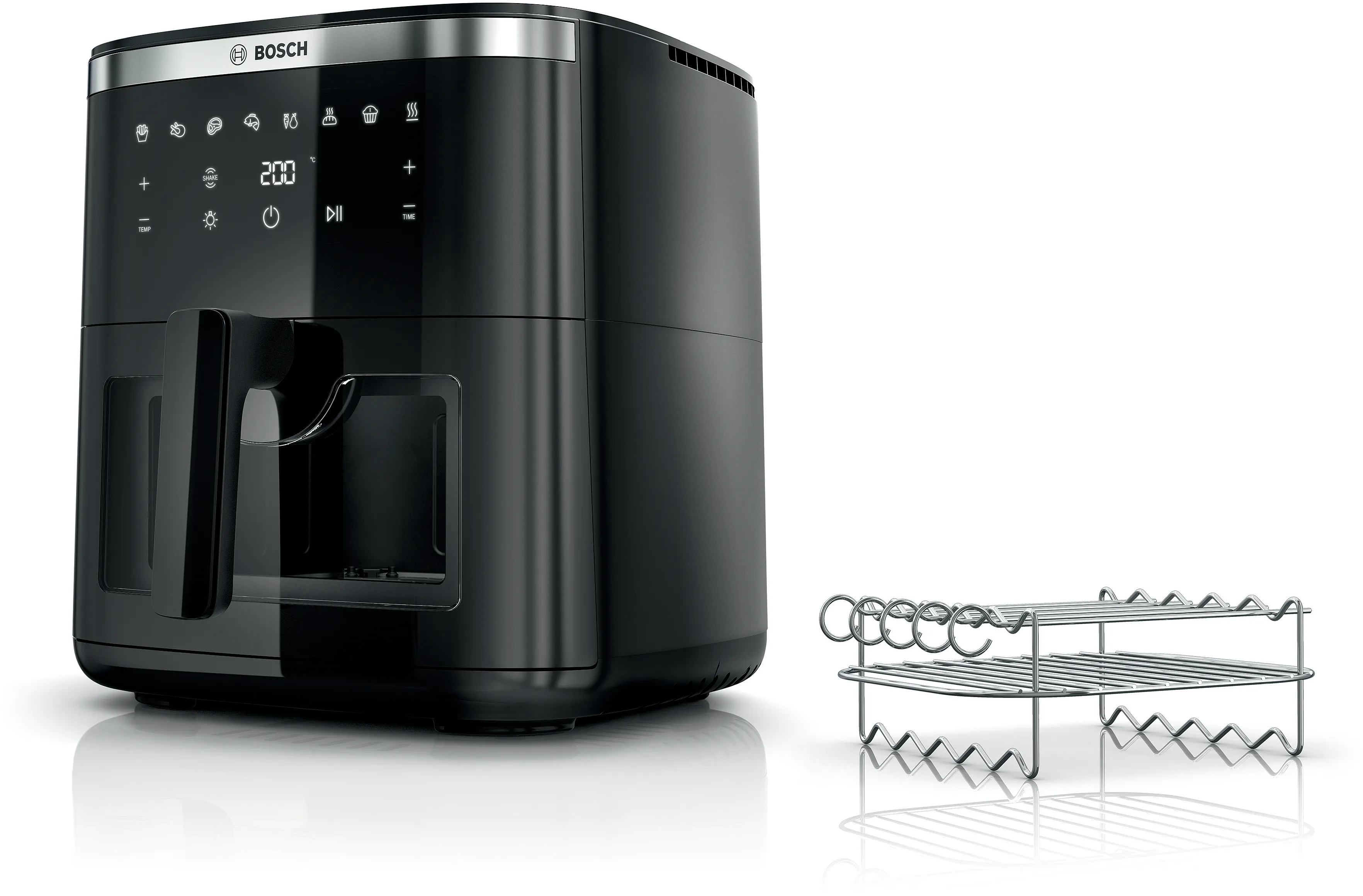 Serie 6 Air Fryer Sort 