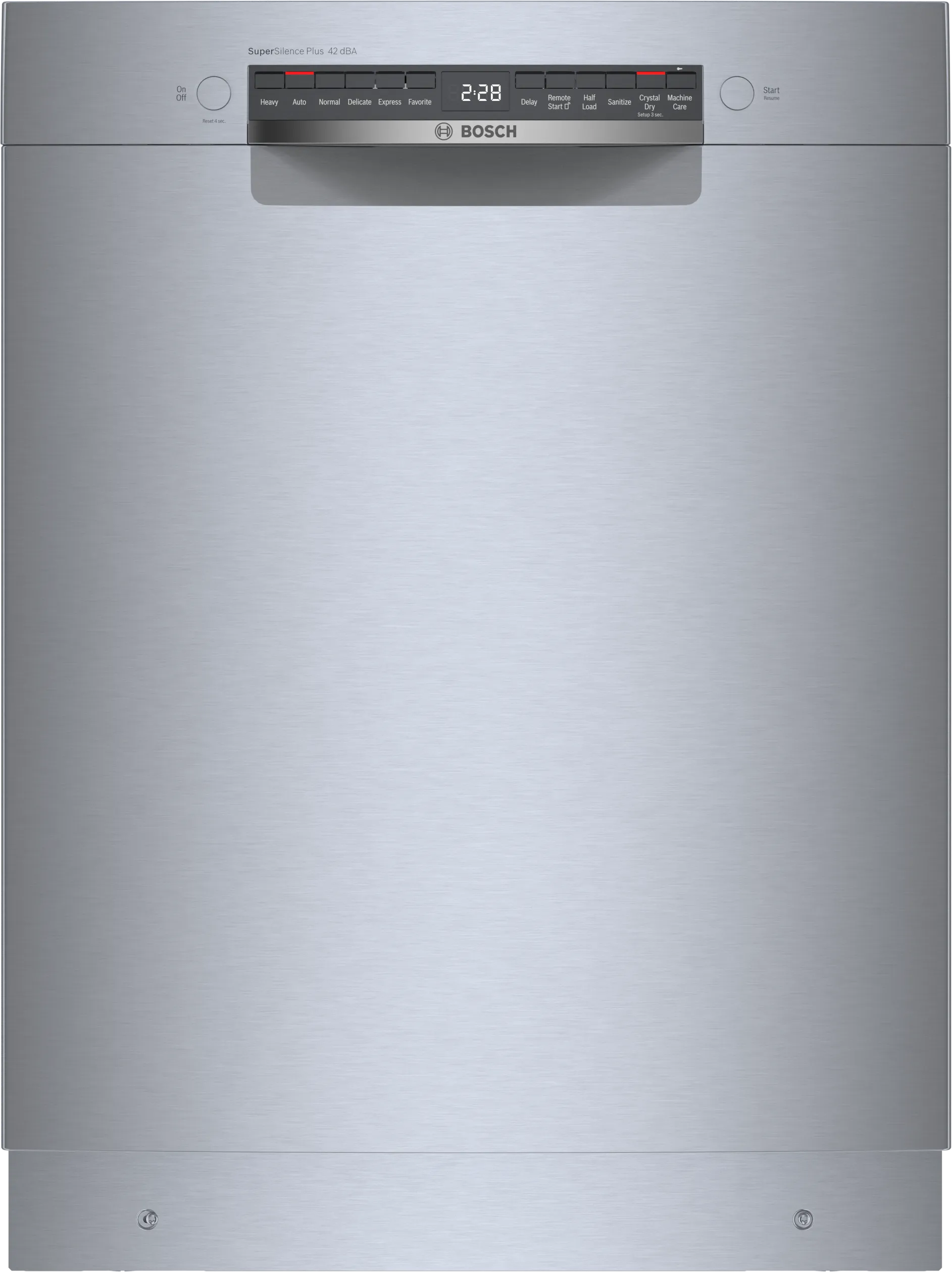 800 Series Dishwasher 24'' Brushed steel anti-fingerprint 