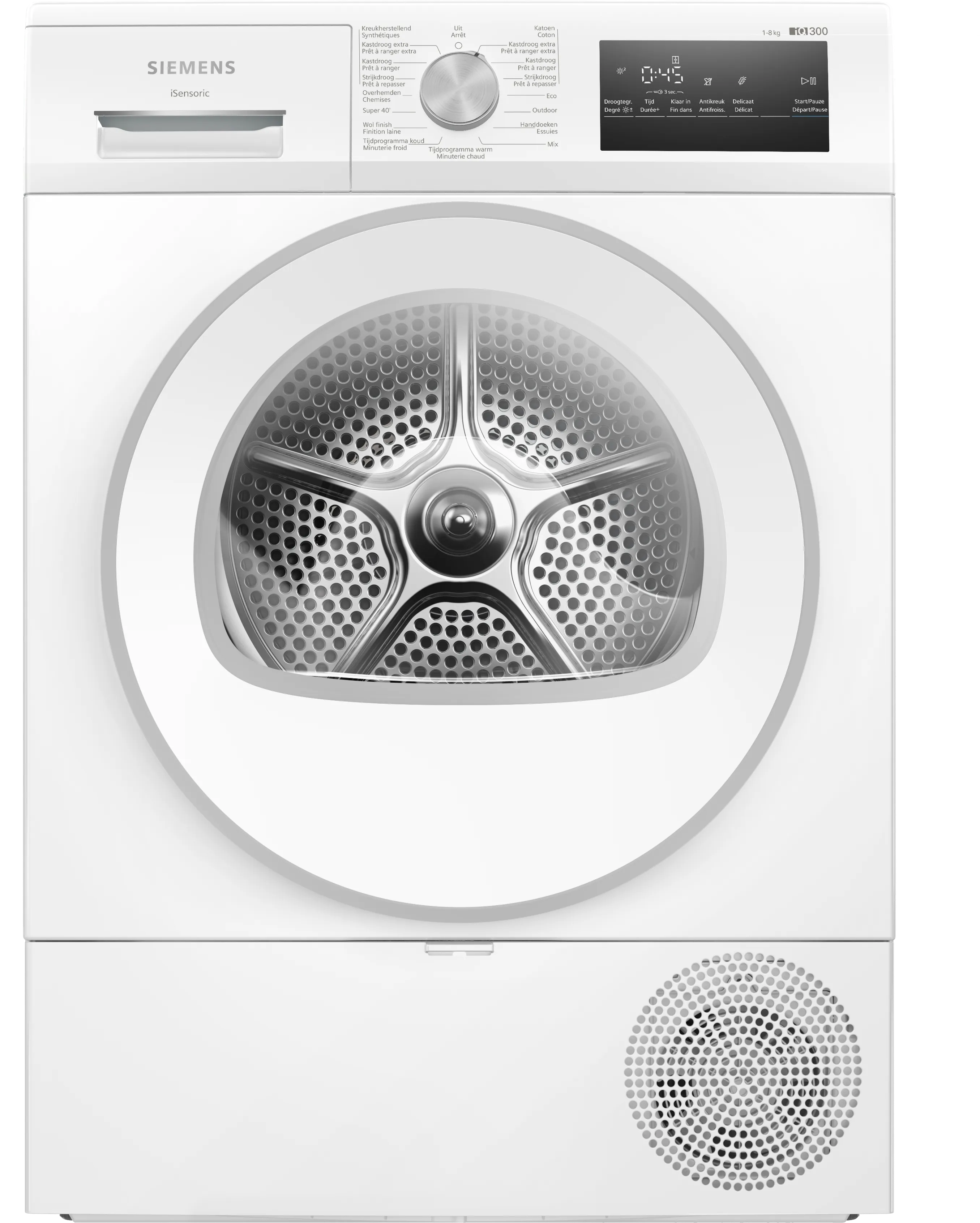 iQ300 sèche-linge pompe à chaleur 8 kg Blanc