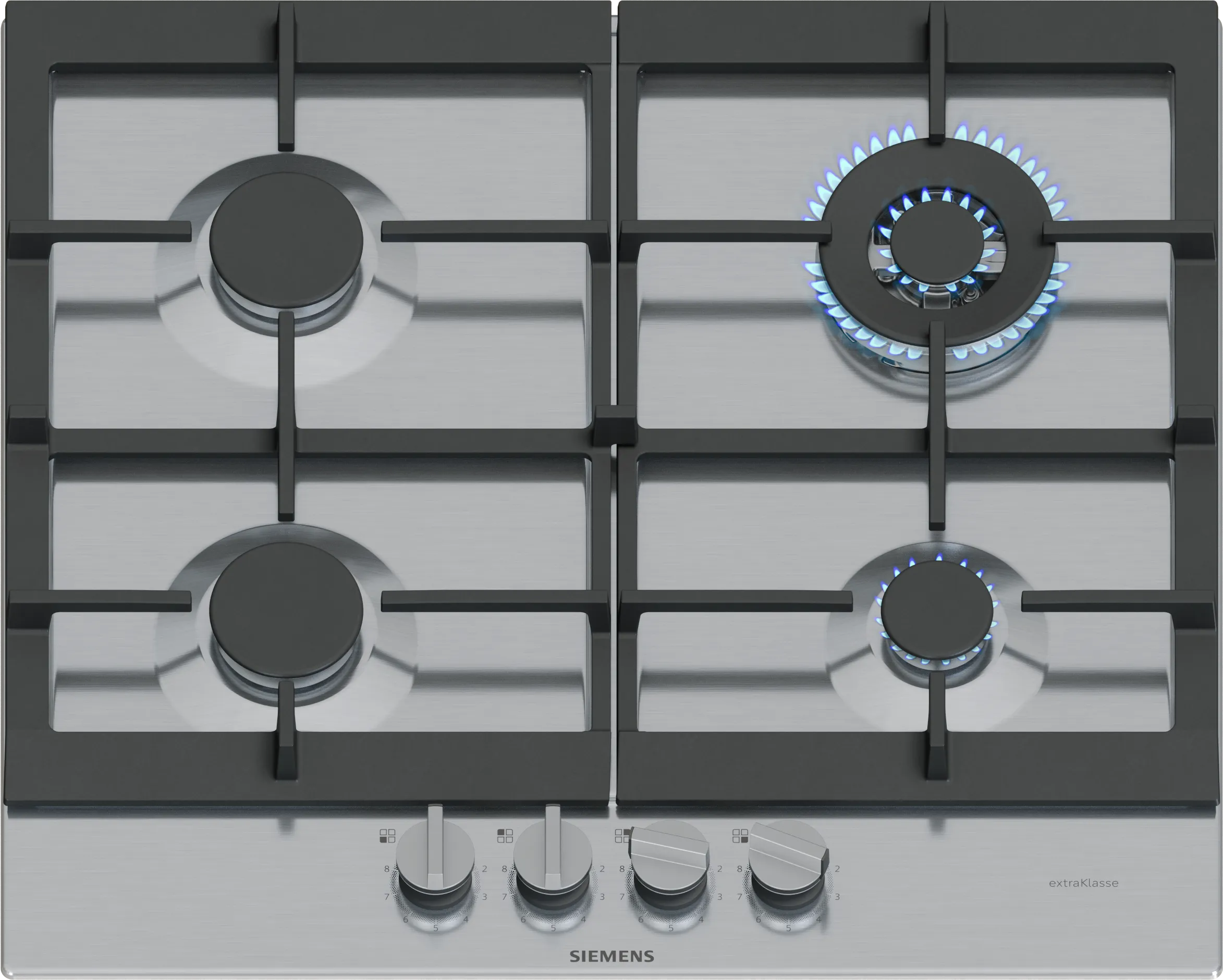 iQ500 Table gaz 60 cm Inox