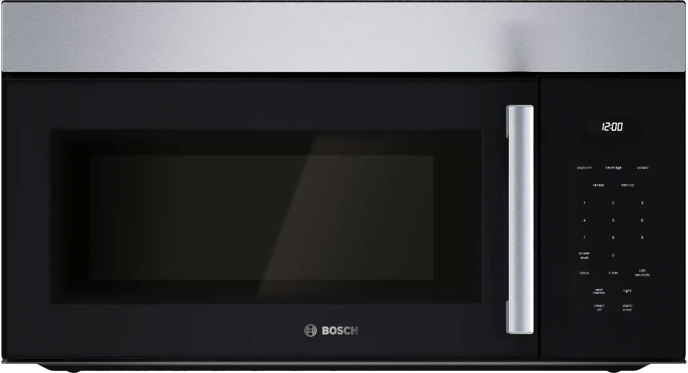 100 Series Over-The-Range Microwave 30'' Left SideOpening Door, Stainless Steel 