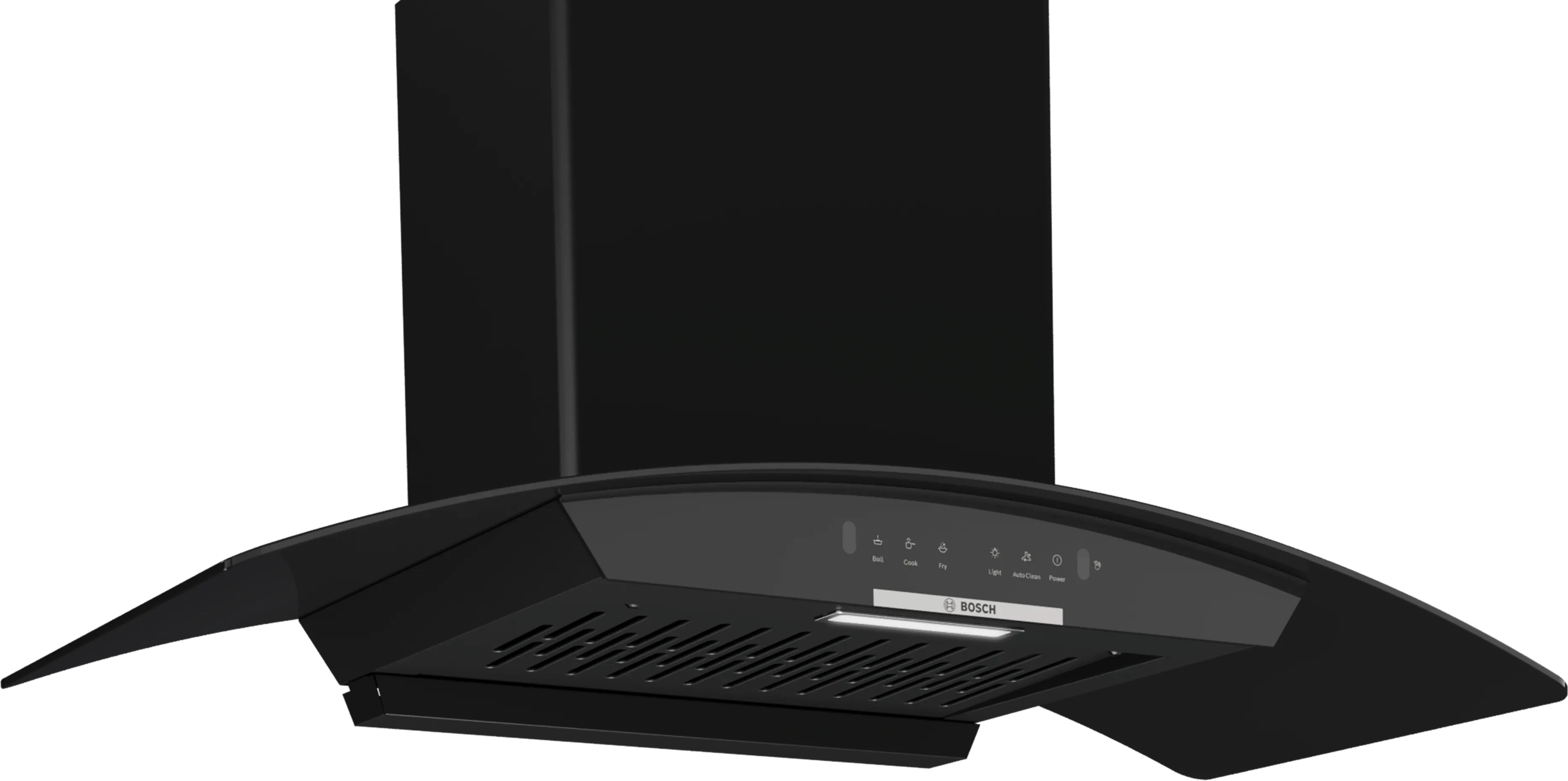 Series 4 wall-mounted cooker hood 60 cm Black