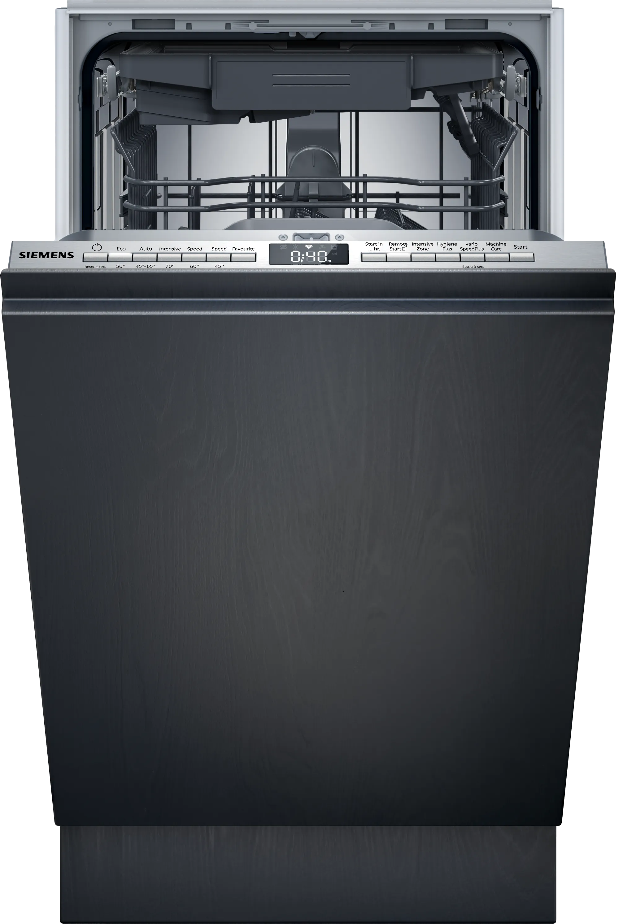 iQ300 Fully-integrated dishwasher 45 cm varioHinge