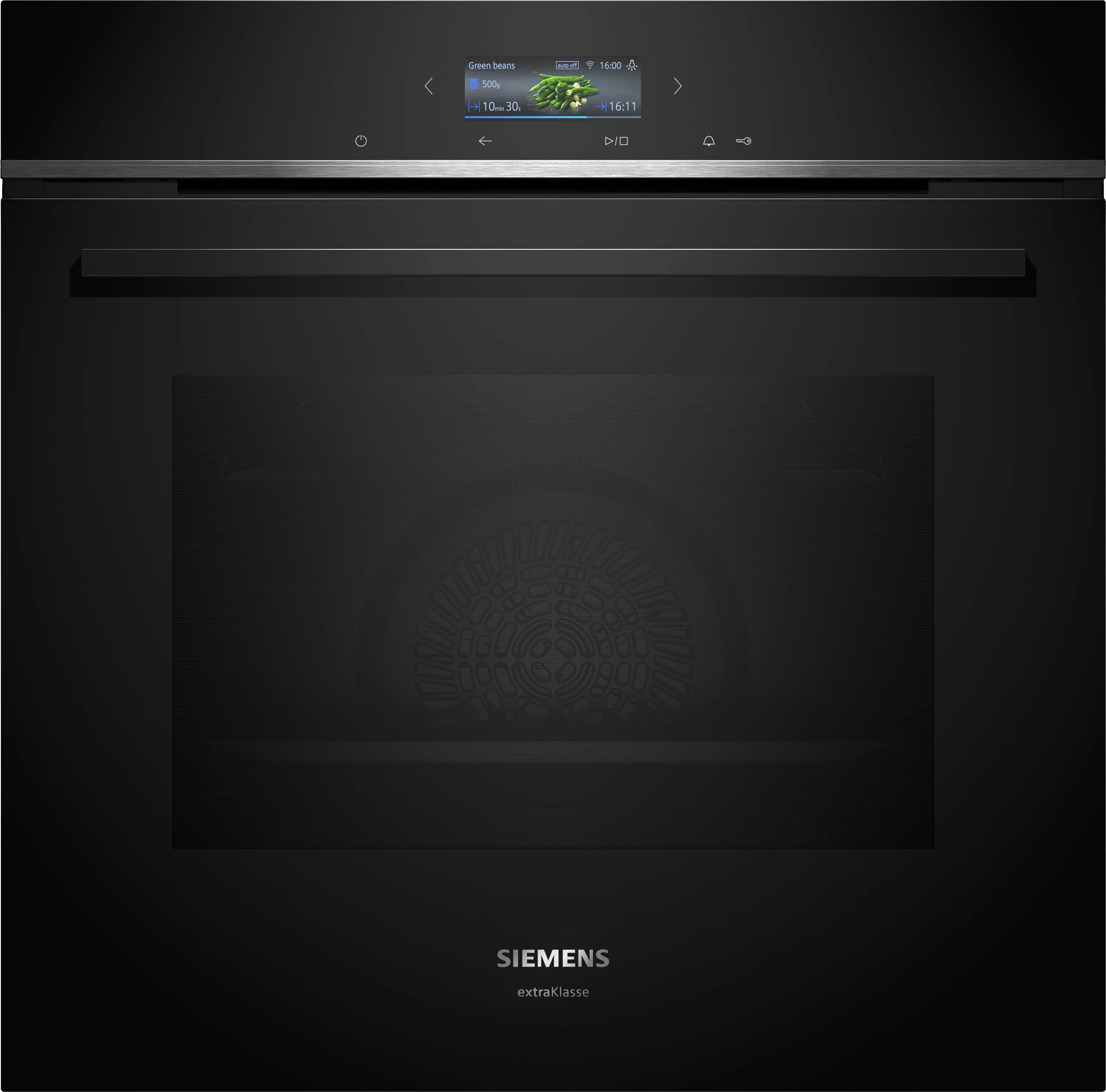 iQ700 Einbau-Backofen 60 x 60 cm Schwarz, Edelstahl