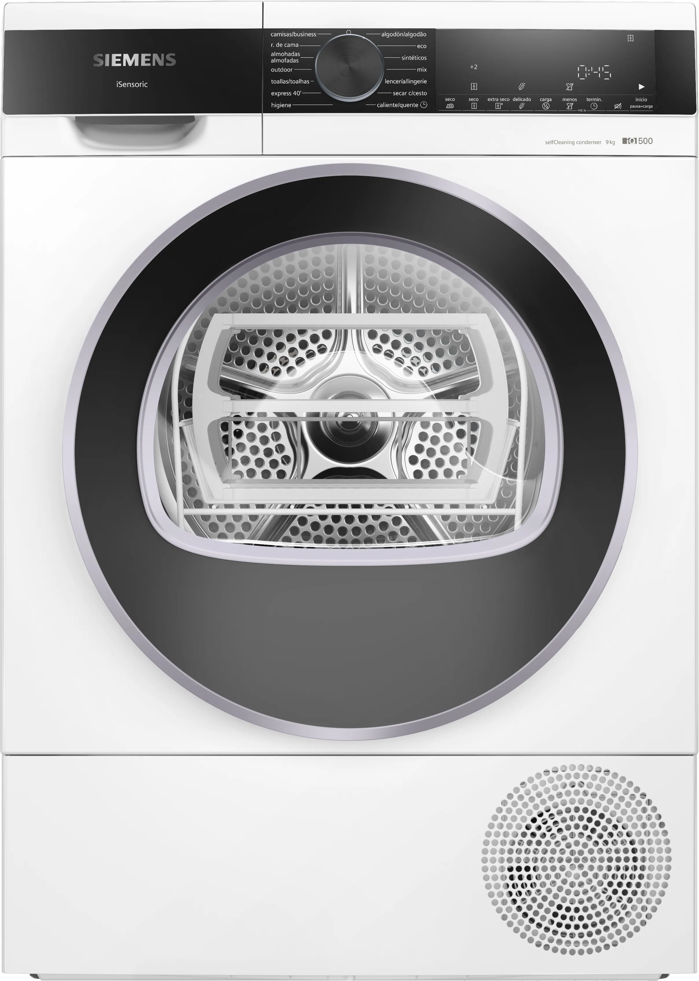 iQ500 heat pump dryer 9 kg White 