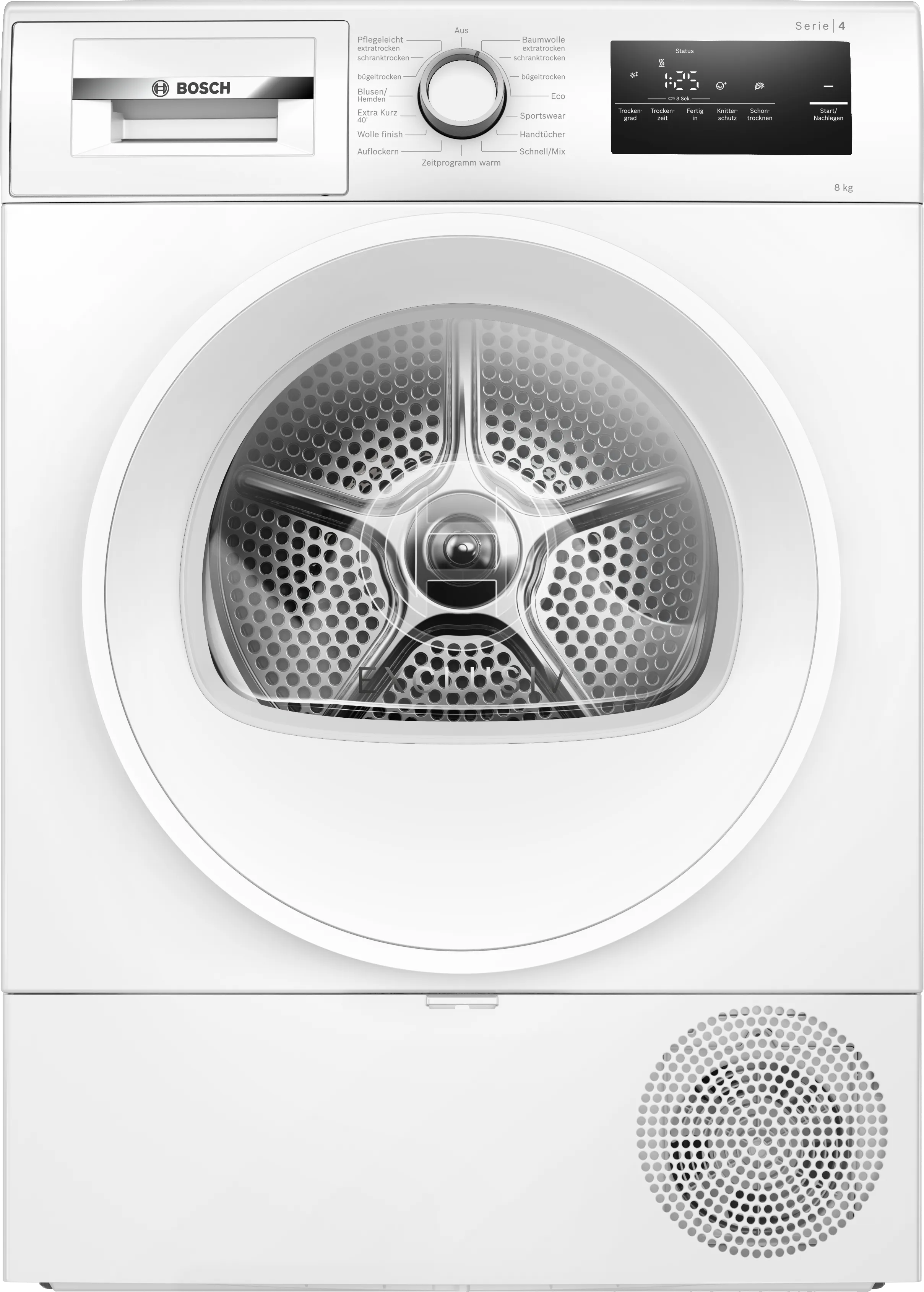 Serie 4 Wärmepumpentrockner 8 kg Weiß