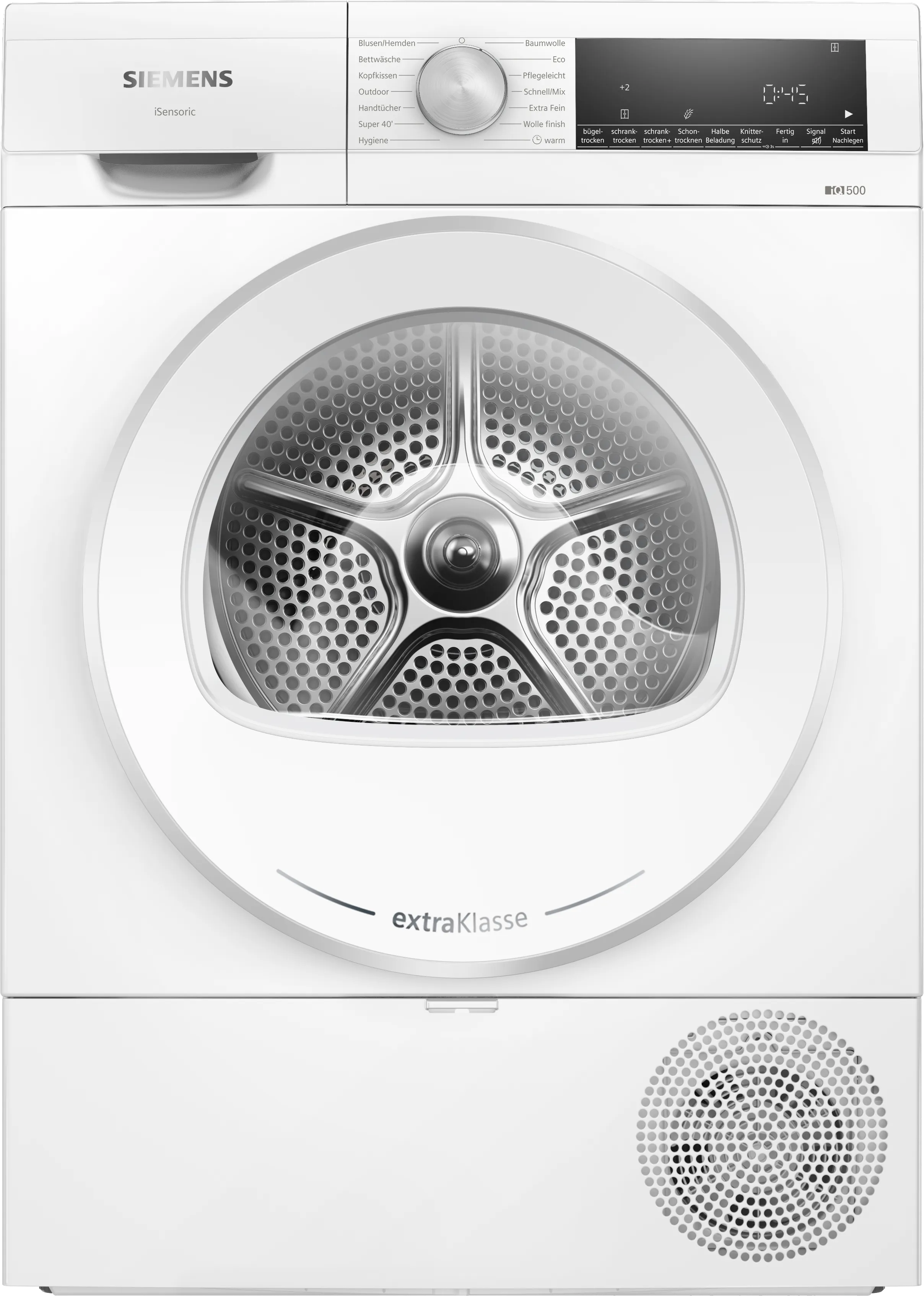 iQ500 heat pump dryer 9 kg White