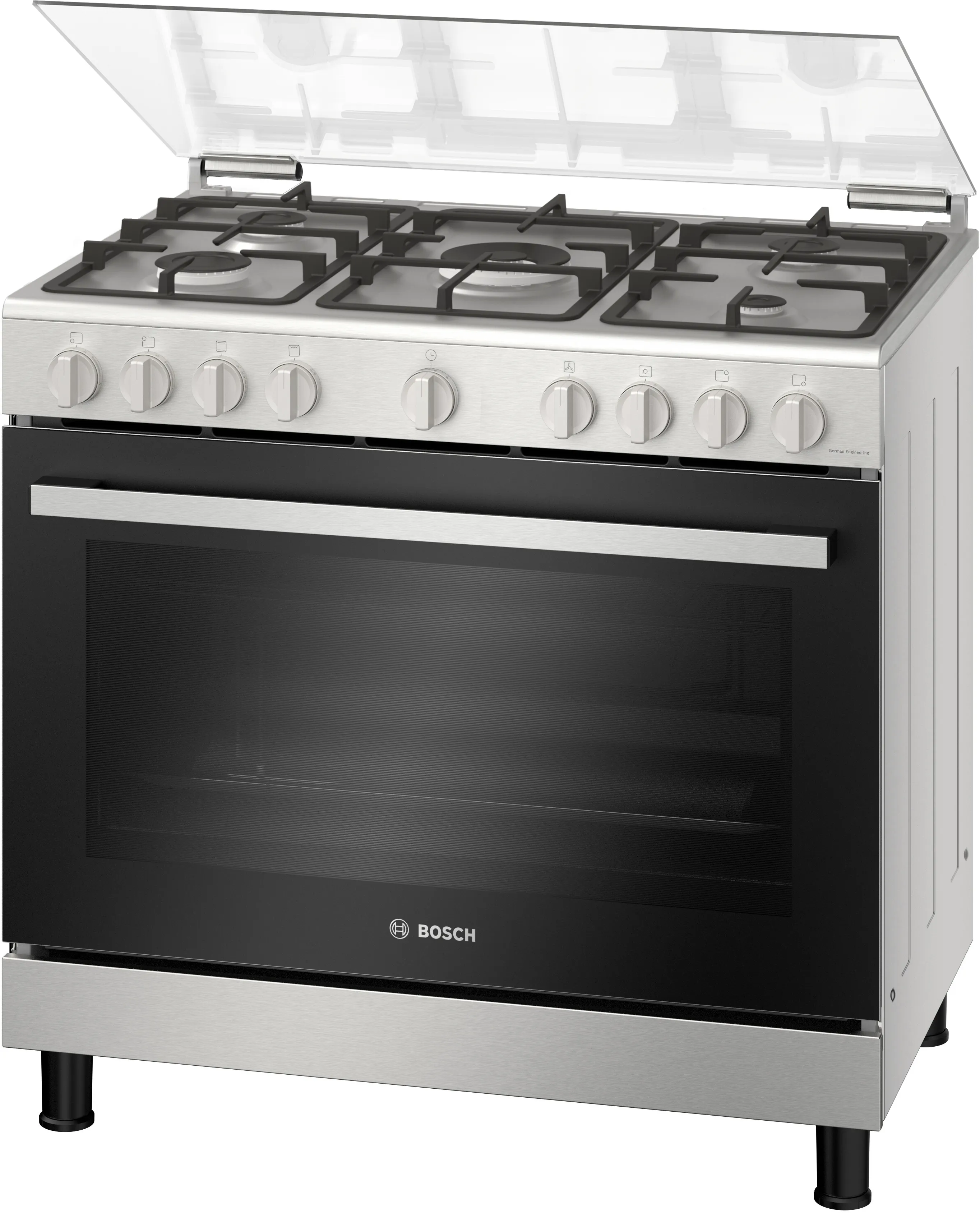 Series 2 Gas range cooker Stainless steel 