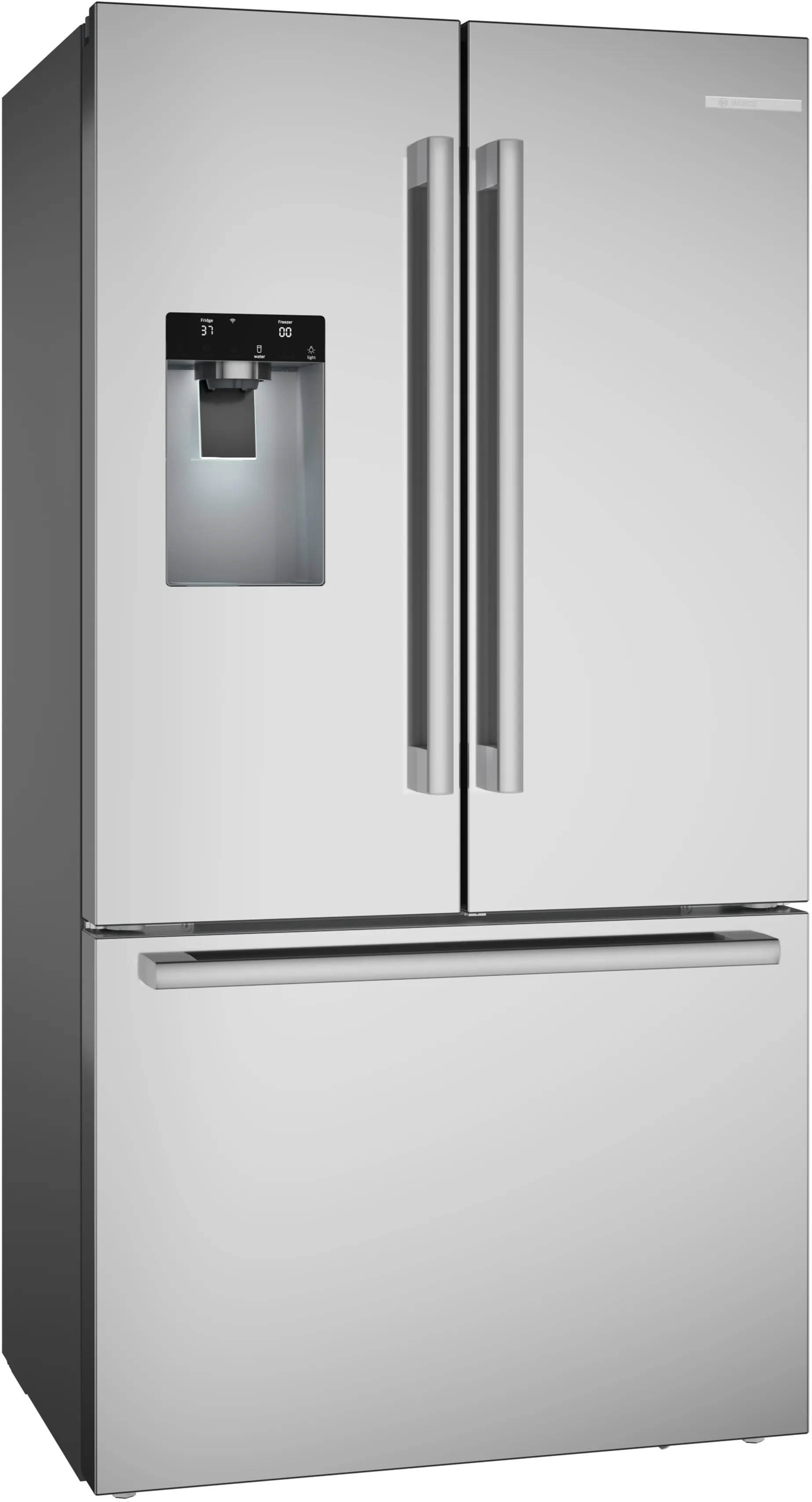 500 Series French Door Bottom Mount Refrigerator 36'' Stainless steel (with anti-fingerprint), Total No Frost 