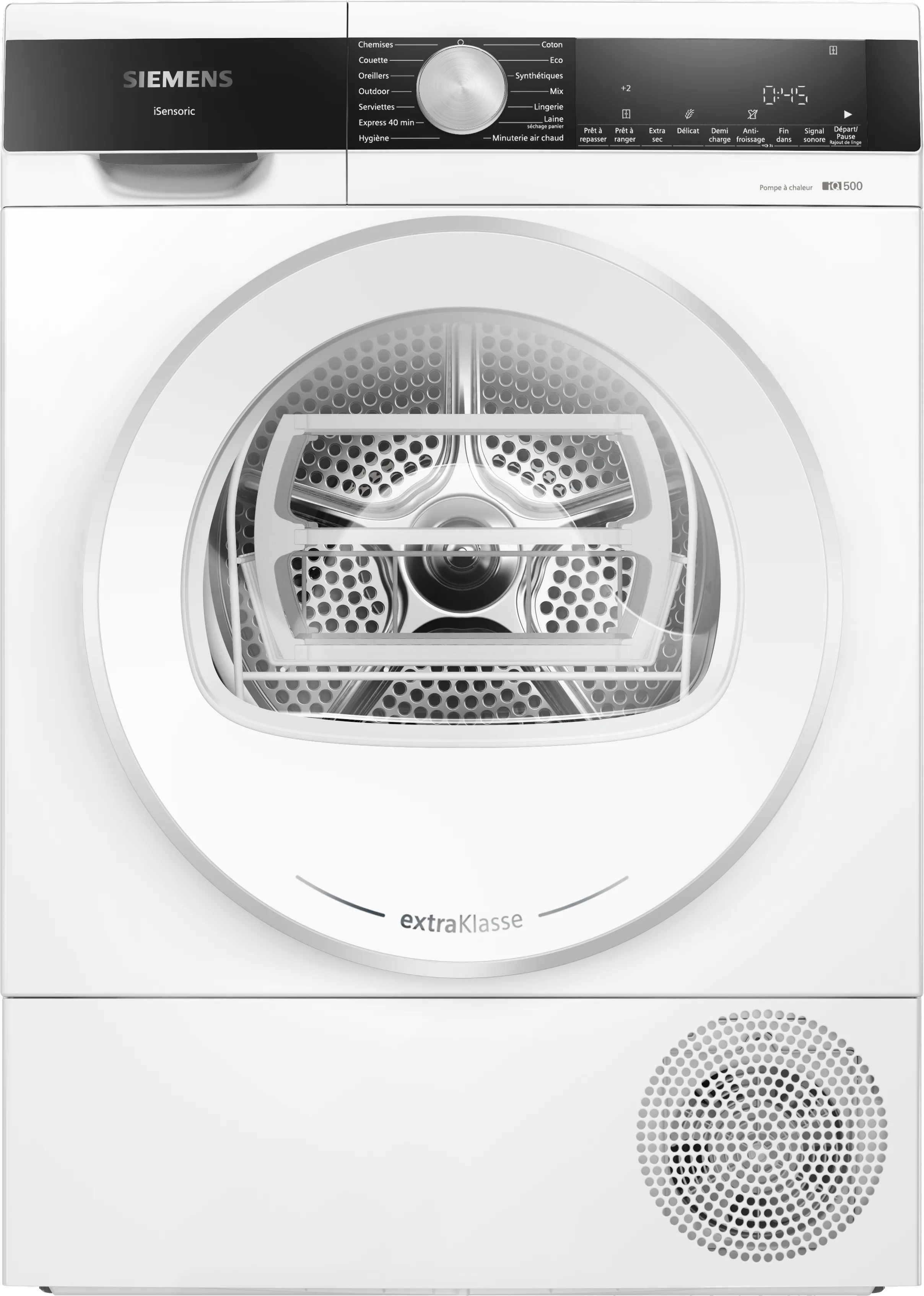 iQ500 Sèche-linge pompe à chaleur 9 kg Blanc