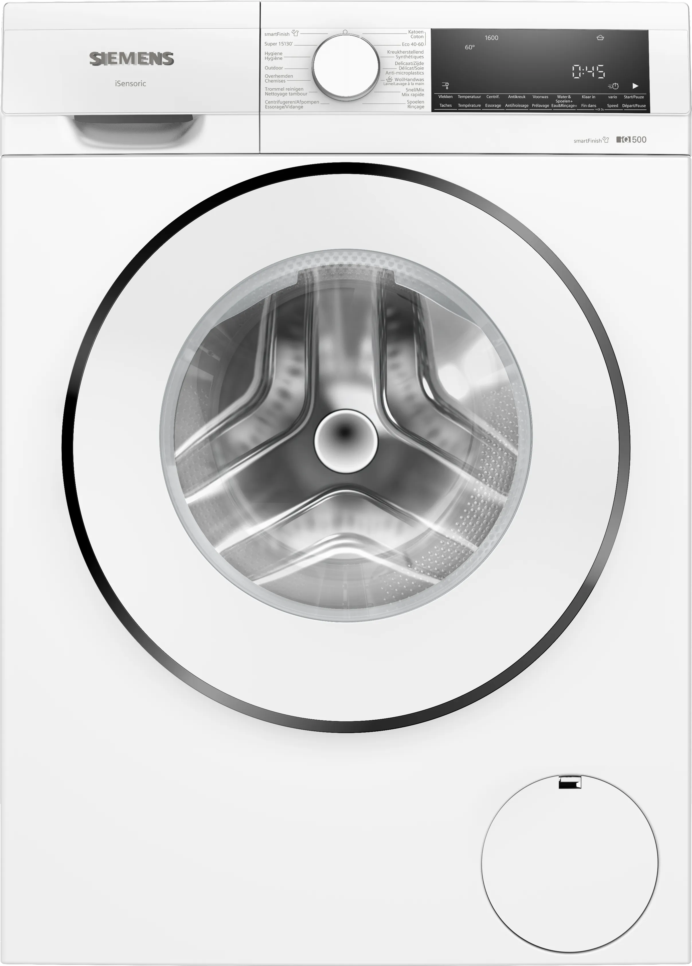 iQ500 Wasmachine 9 kg max. 1600 rpm