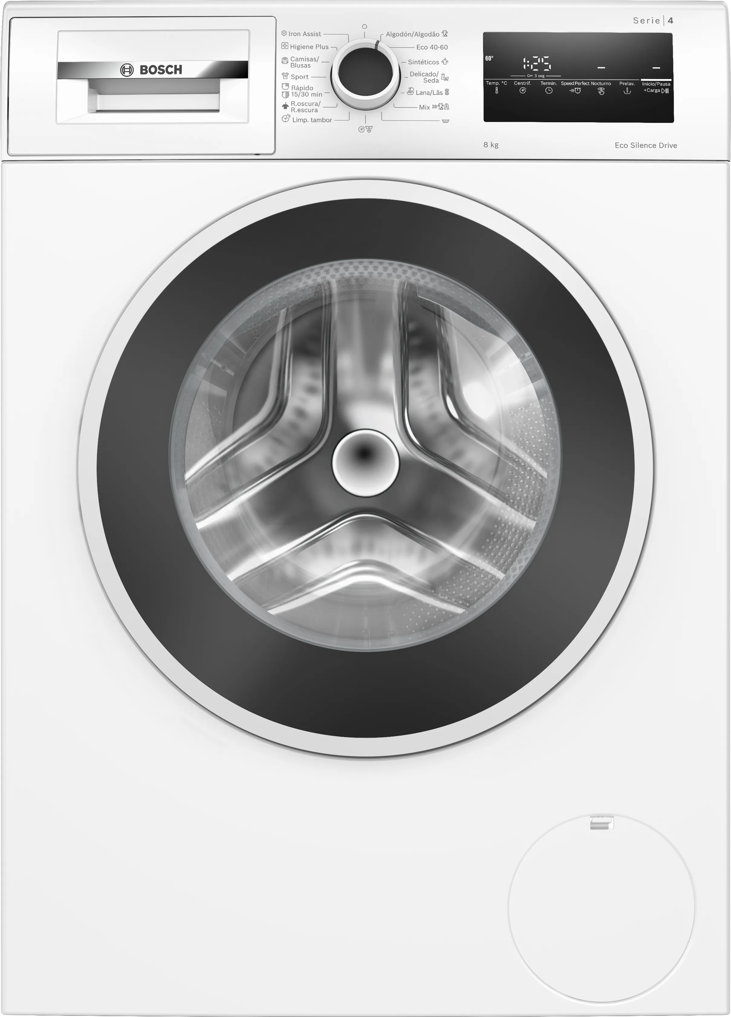 Serie 4 Lavadora de carga frontal 8 kg máx. 1400 rpm 