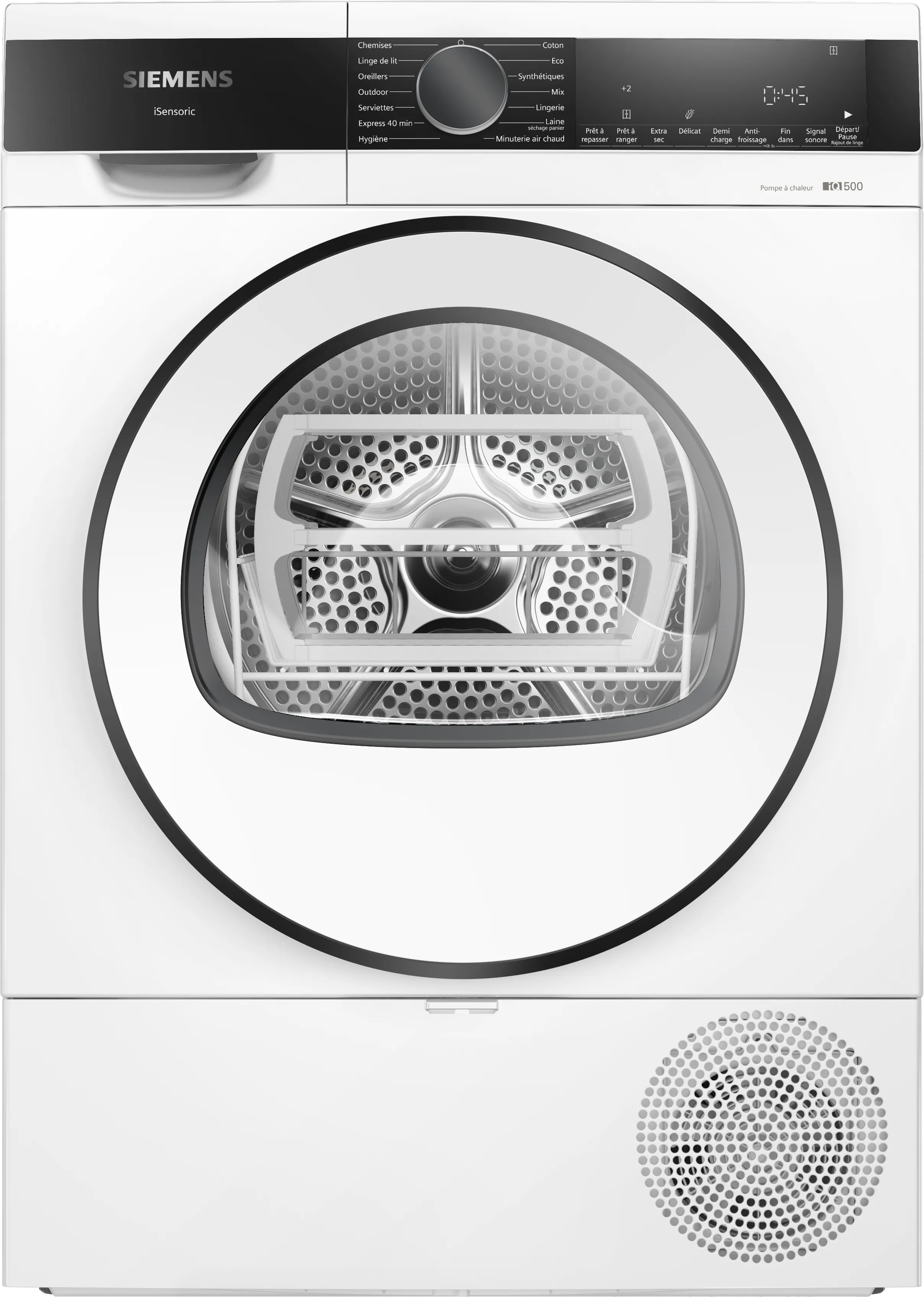 iQ500 Sèche-linge pompe à chaleur 8 kg Blanc