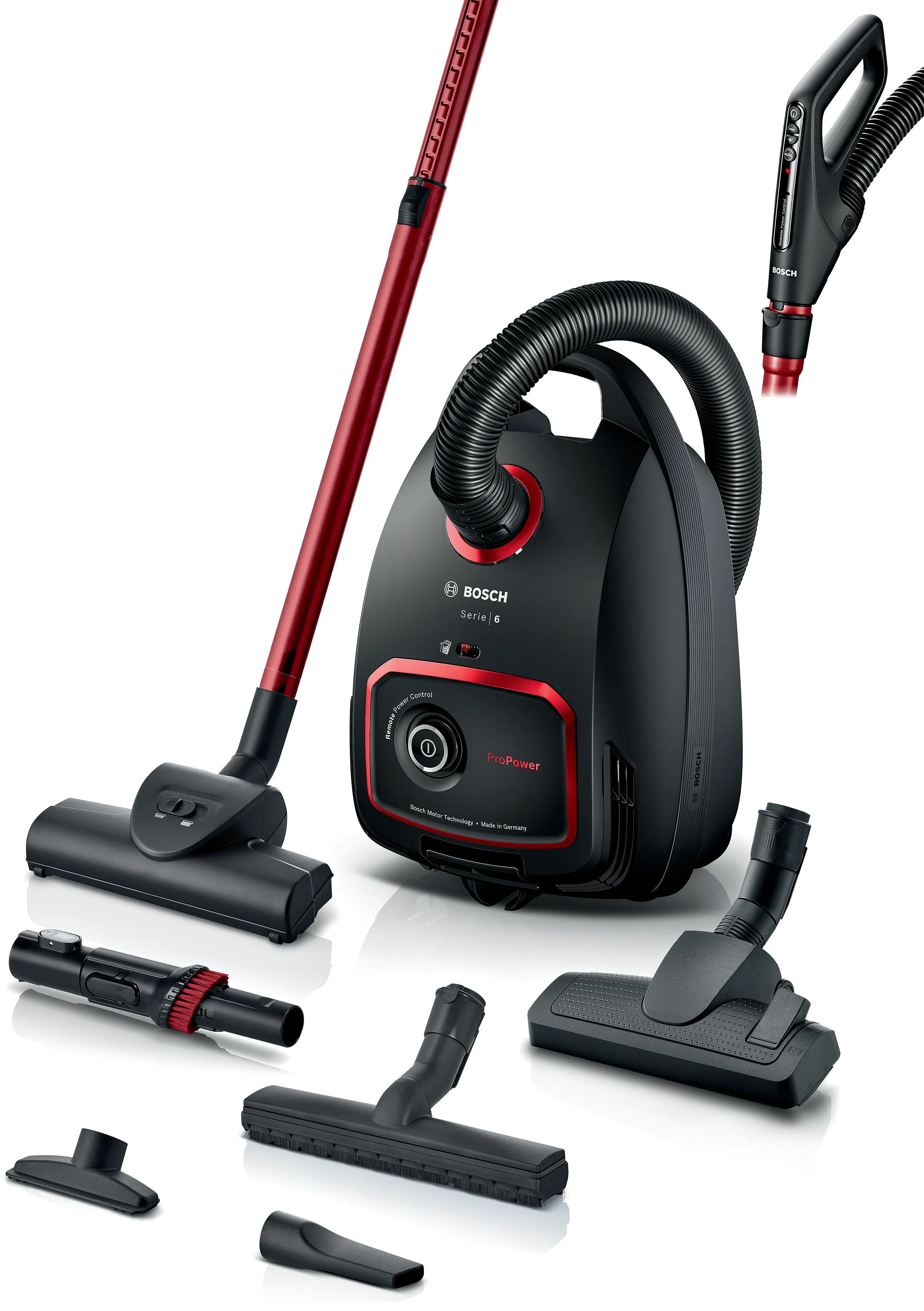 Series 6 Bagged vacuum cleaner ProPower Black 