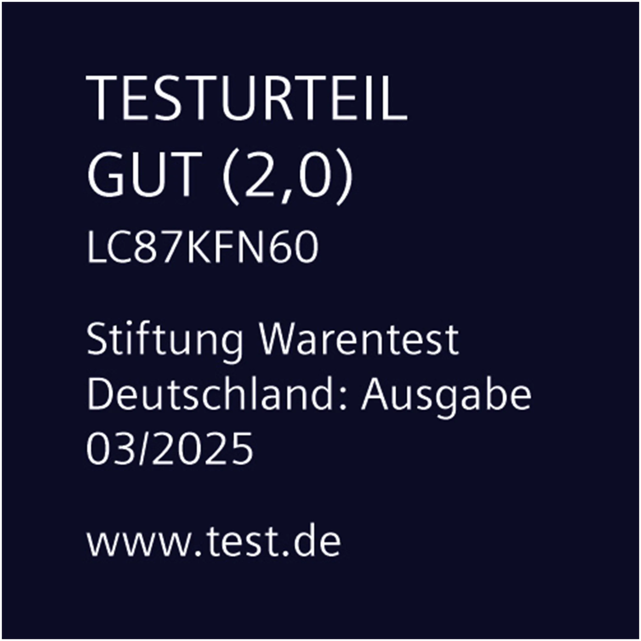 Foto Nr. 9 des Produkts LC87KFN60