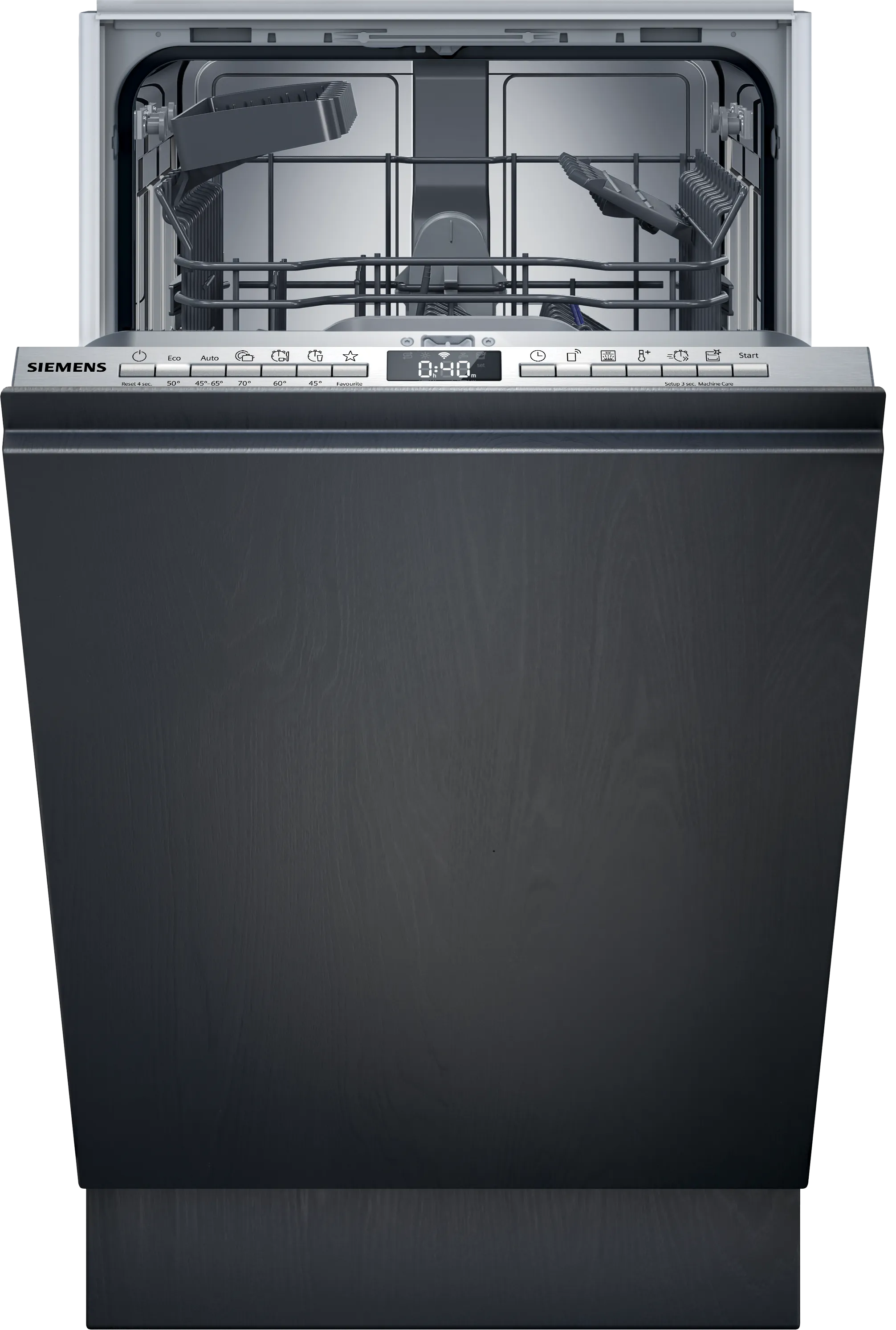 iQ300 Vollintegrierter Geschirrspüler 45 cm varioScharnier für besondere Einbausituationen
