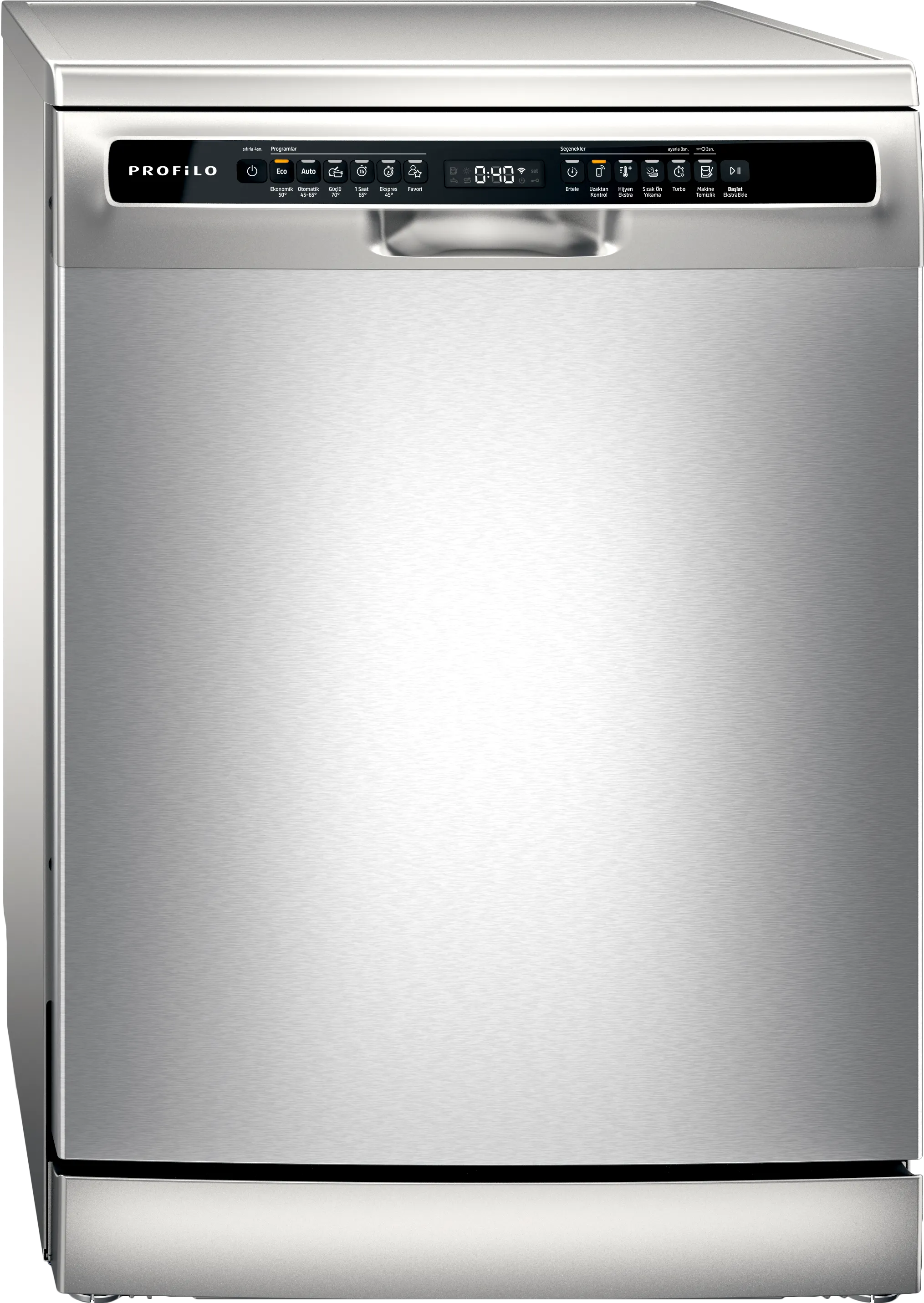 Solo Bulaşık Makinesi 60 cm Kolay Temizlenebilir Inox