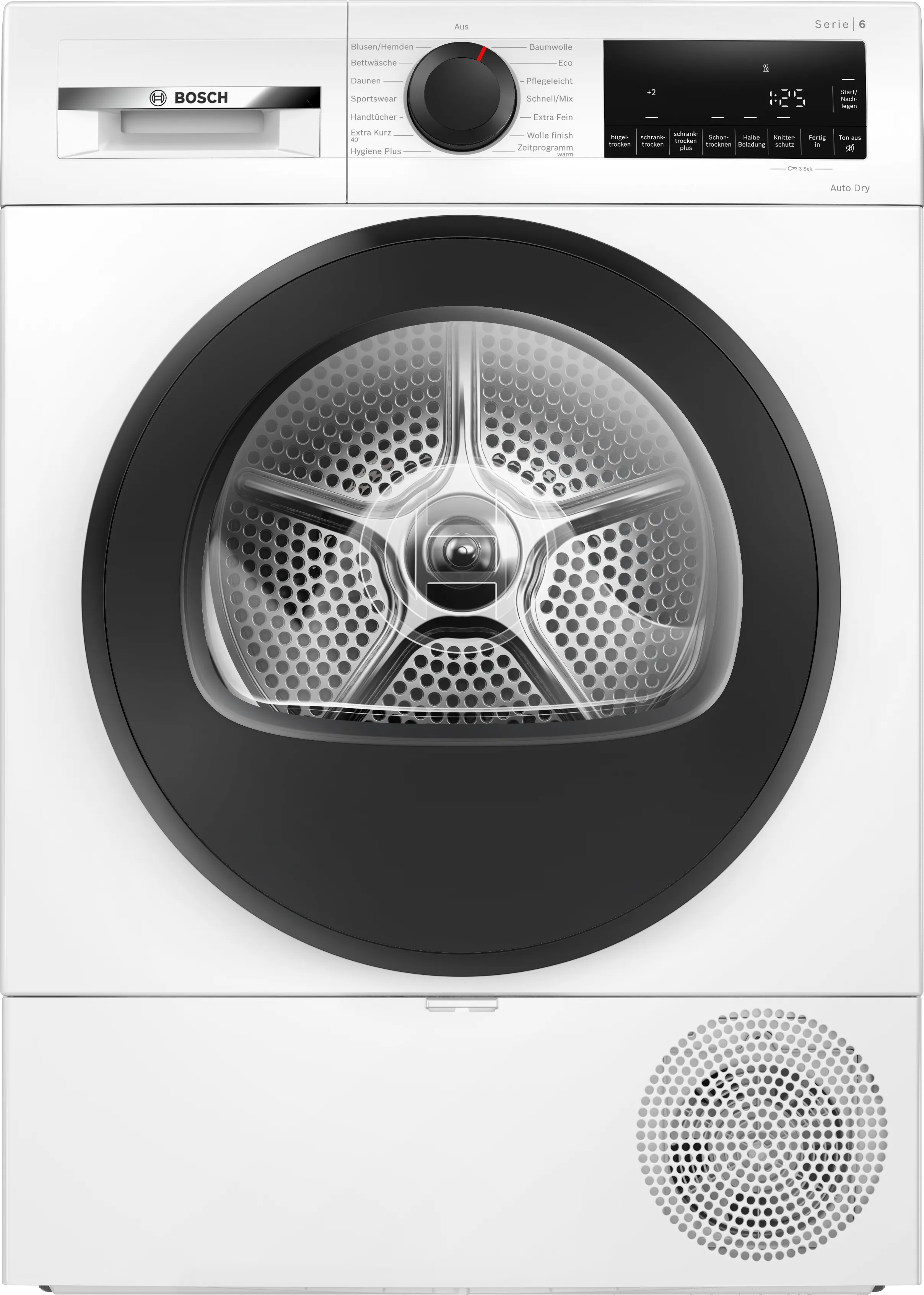 Serie 6 Wärmepumpentrockner 9 kg Weiß 