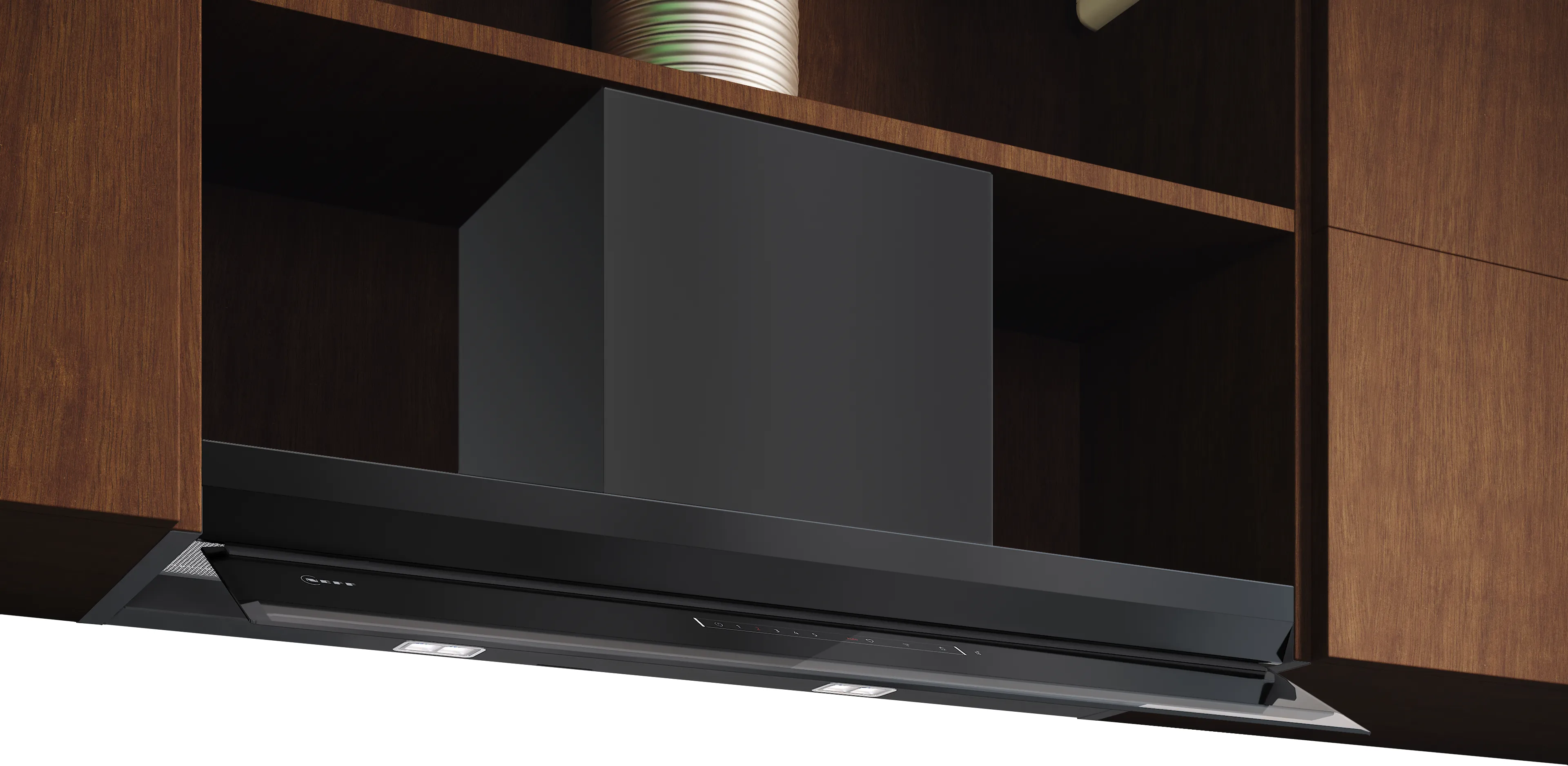 N 90 Εντοιχιζόμενος απορροφητήρας Box 90 cm , Matt black  