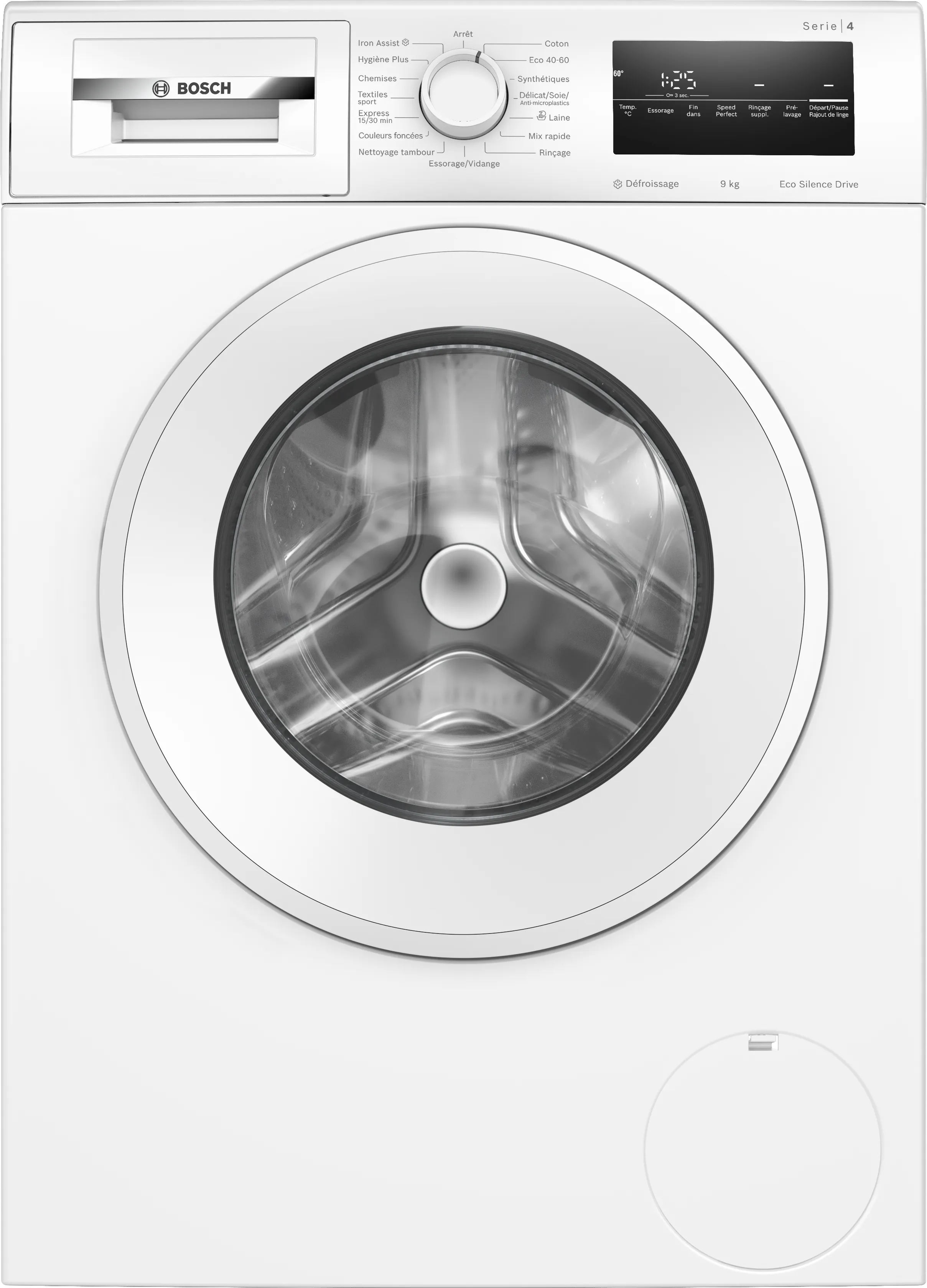 Série 4 Lave-linge front 9 kg max. 1400 tr/min