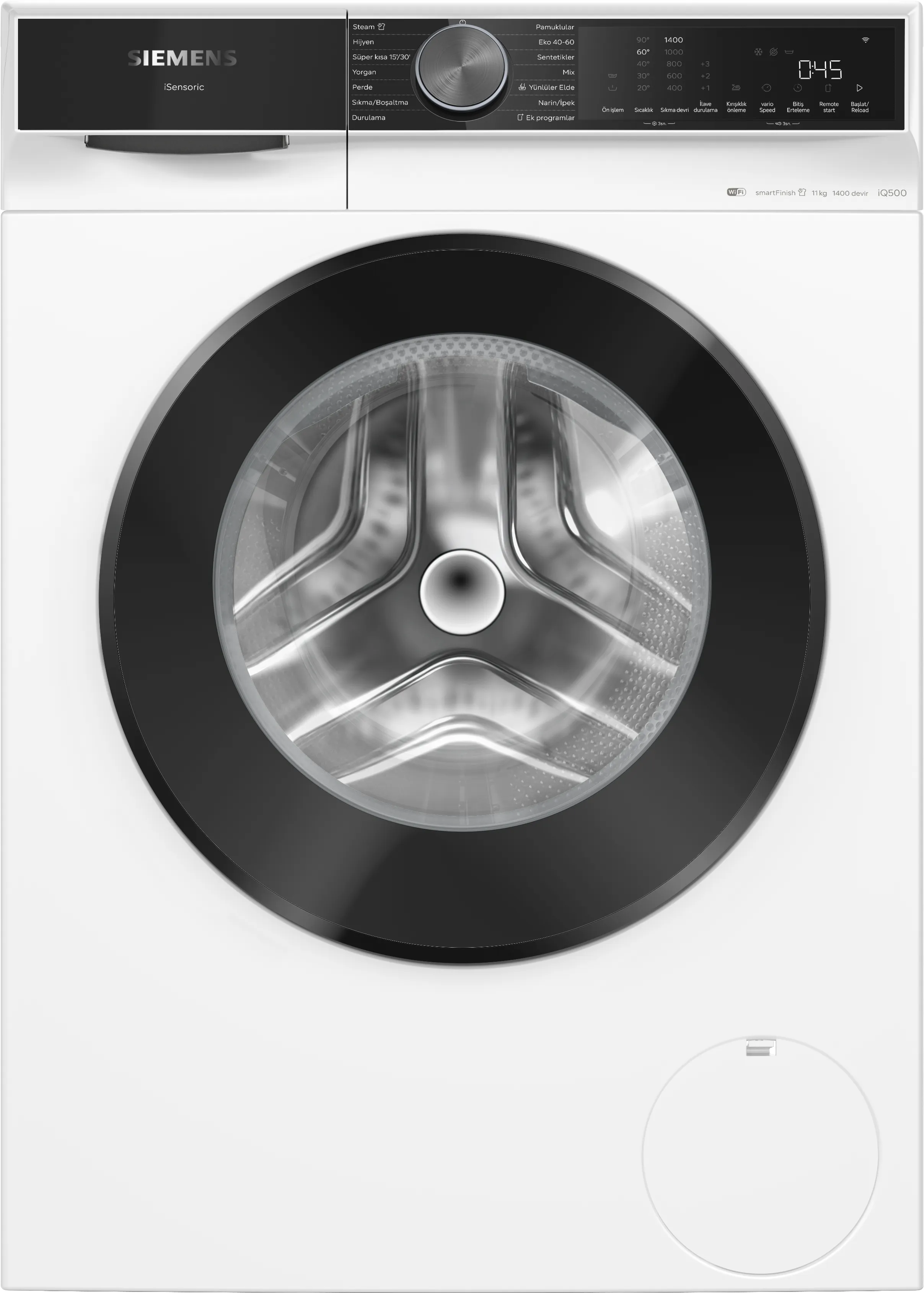 iQ500 Çamaşır Makinesi 11 kg 1400 dev./dak.