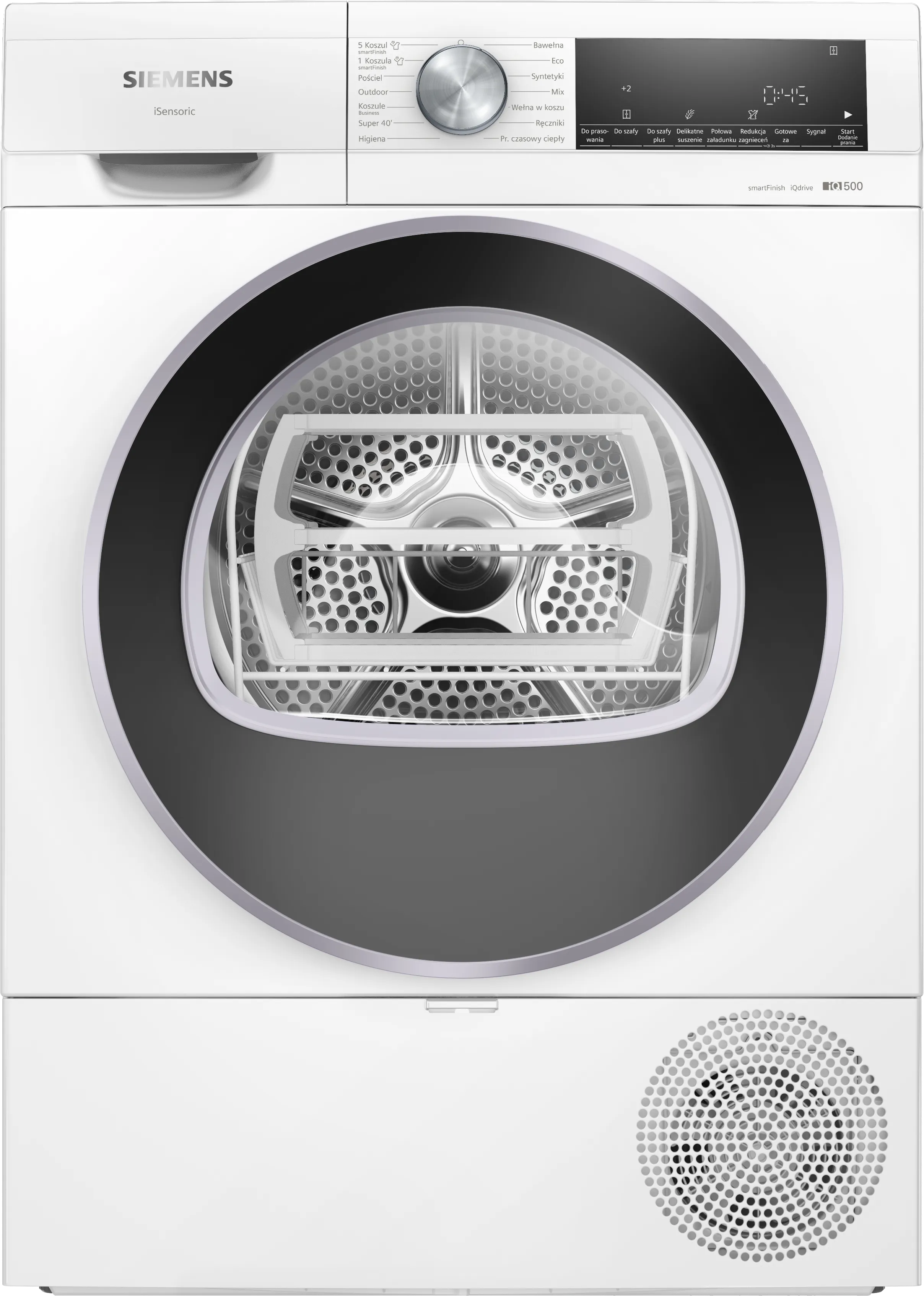 iQ500 Suszarka z pompą ciepła 9 kg