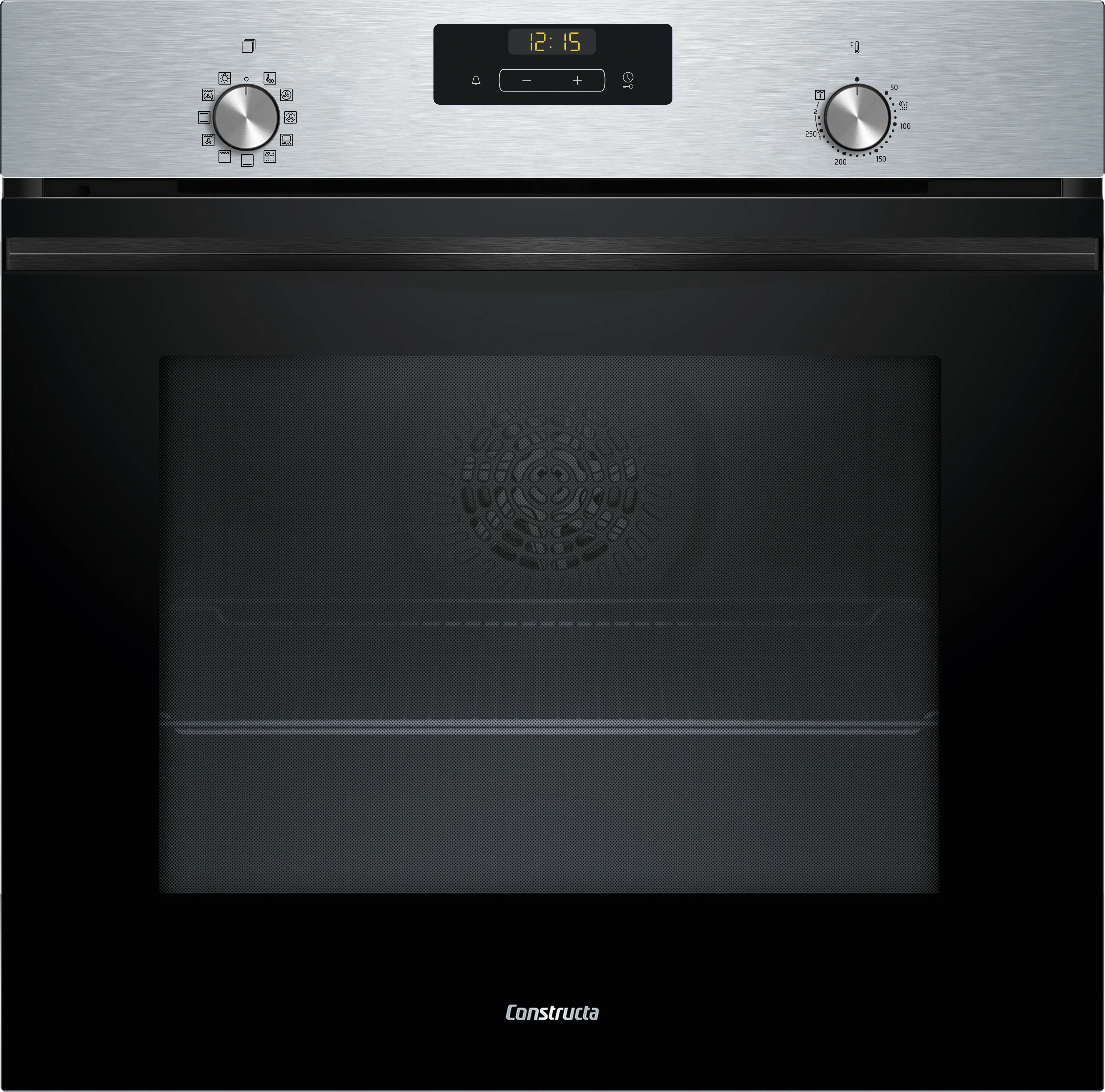 Einbau-Backofen 60 x 60 cm Edelstahl 