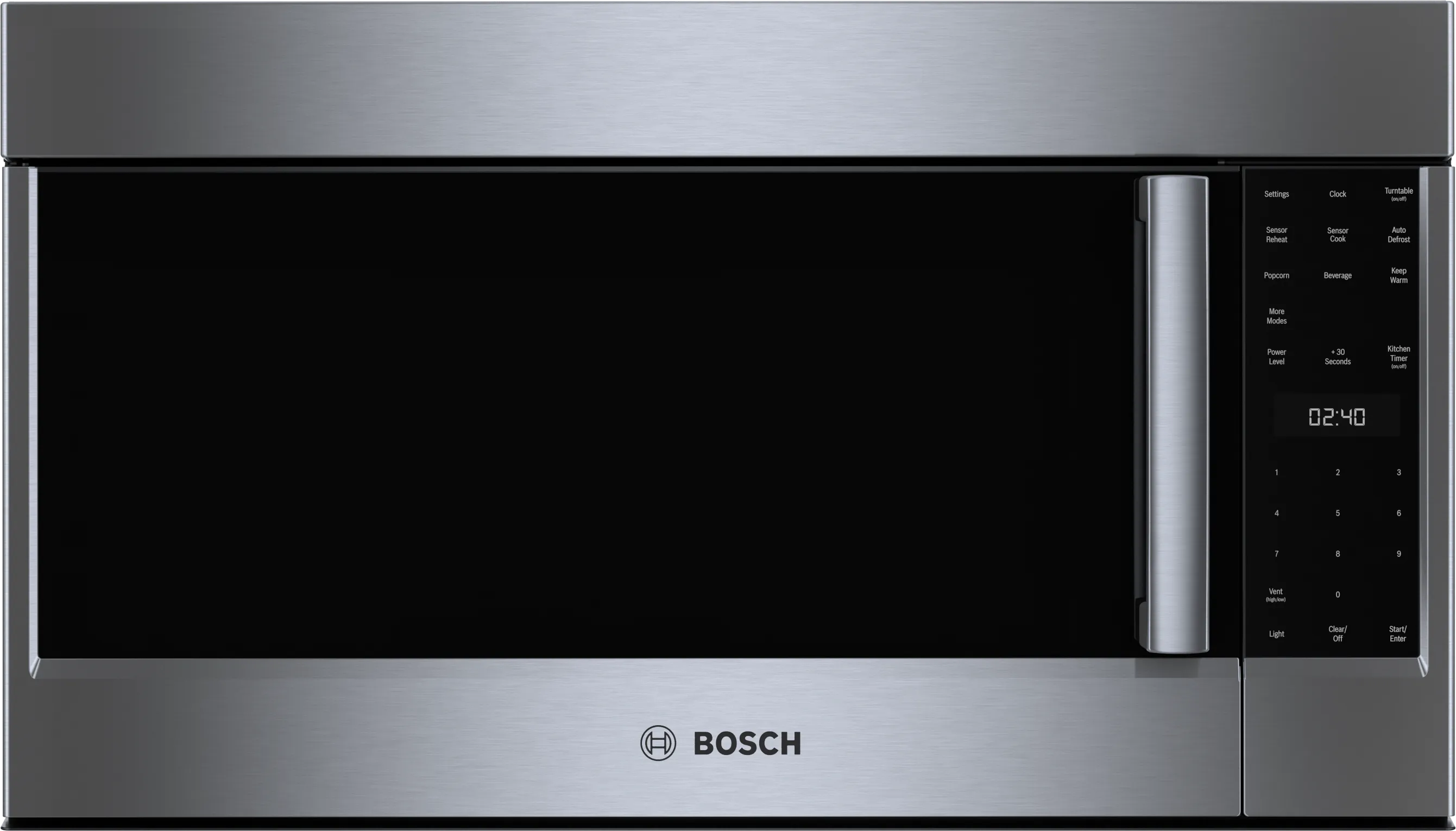500 Series Over-The-Range Microwave 30'' Left SideOpening Door, Stainless Steel 