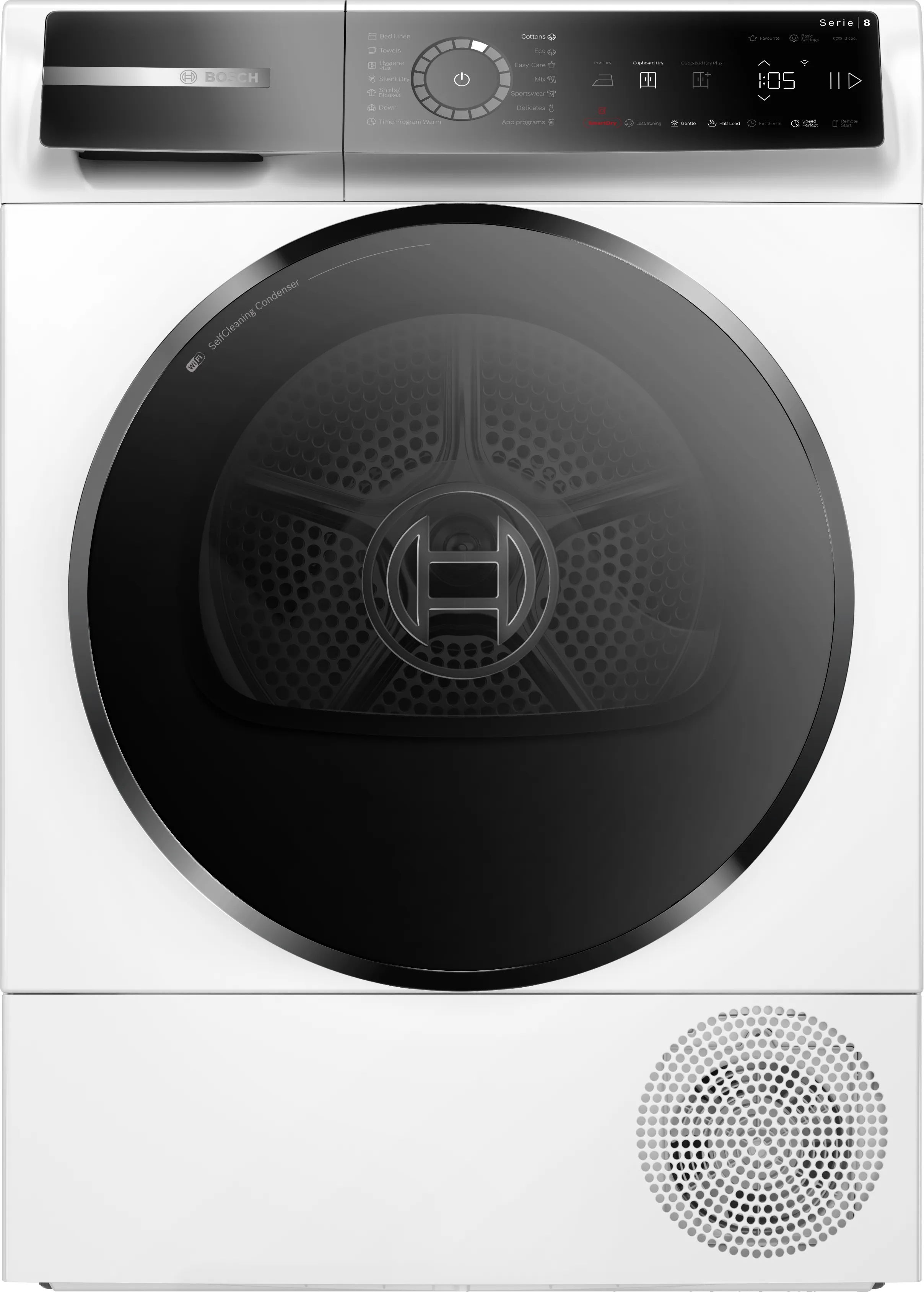 Serie 8 Sušička prádla s tepelným čerpadlem 9 kg 