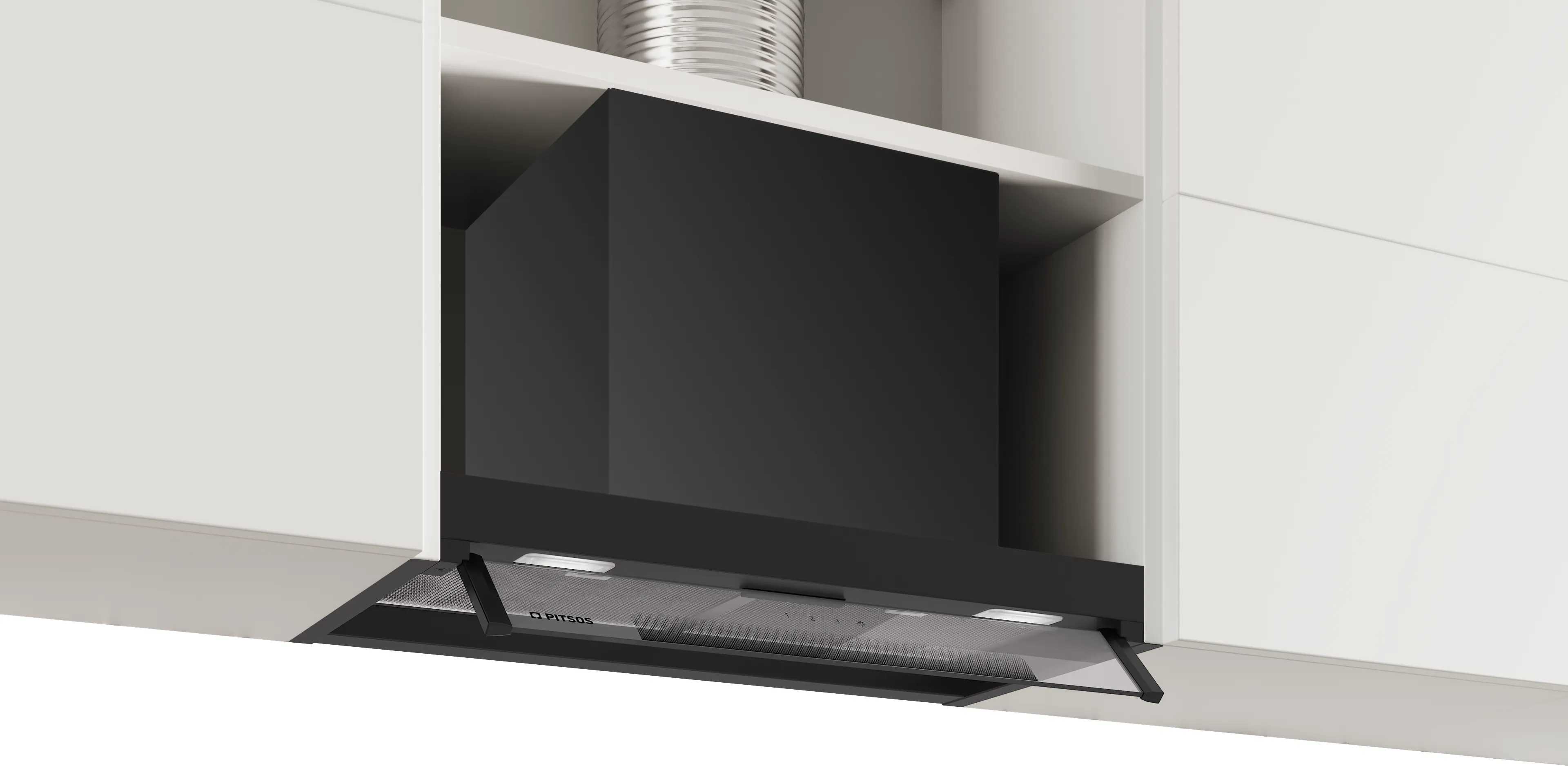 Εντοιχιζόμενος απορροφητήρας Box 60 cm , Matt black  