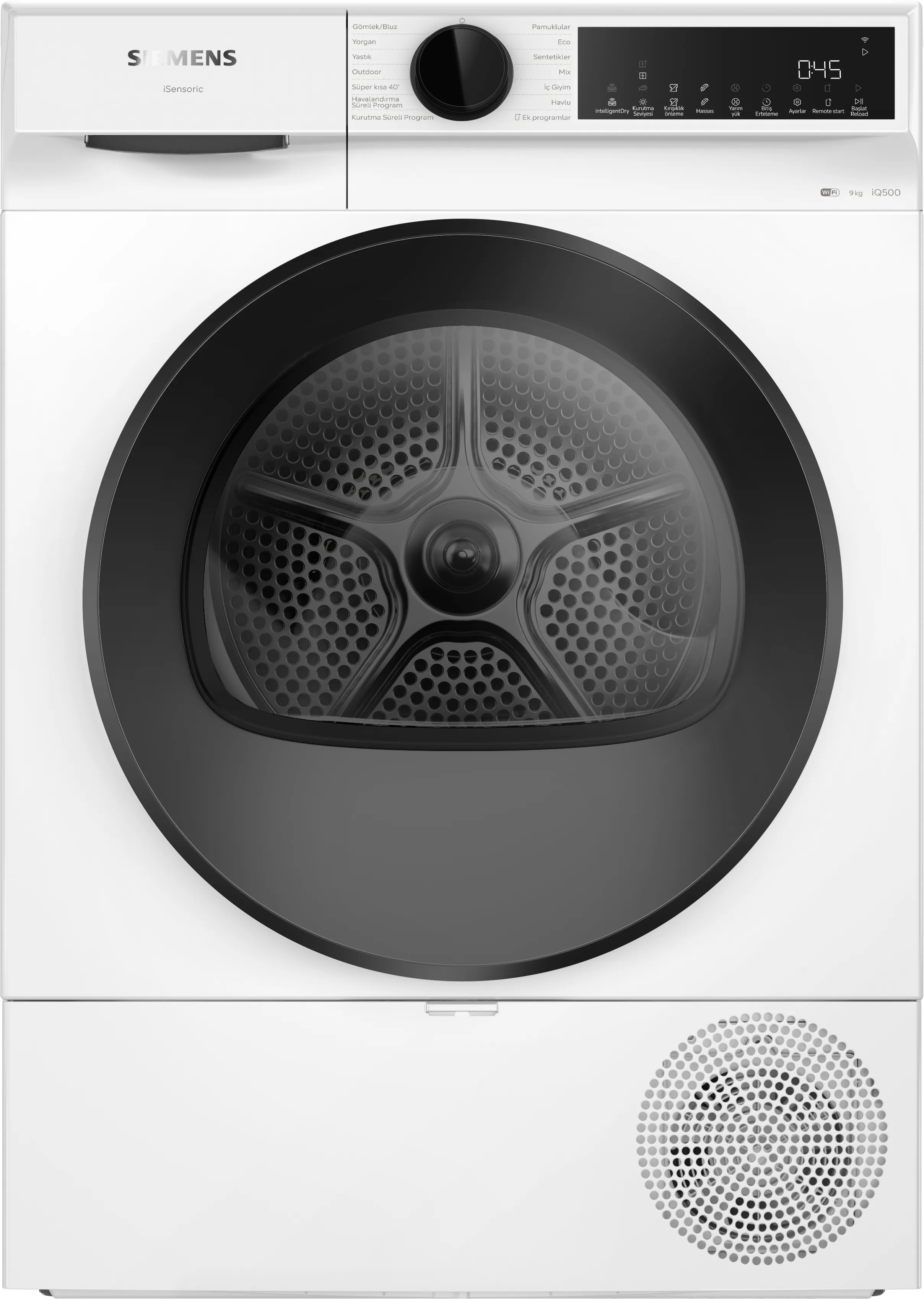 iQ500 Isı Pompalı Kurutma Makinesi 9 kg 