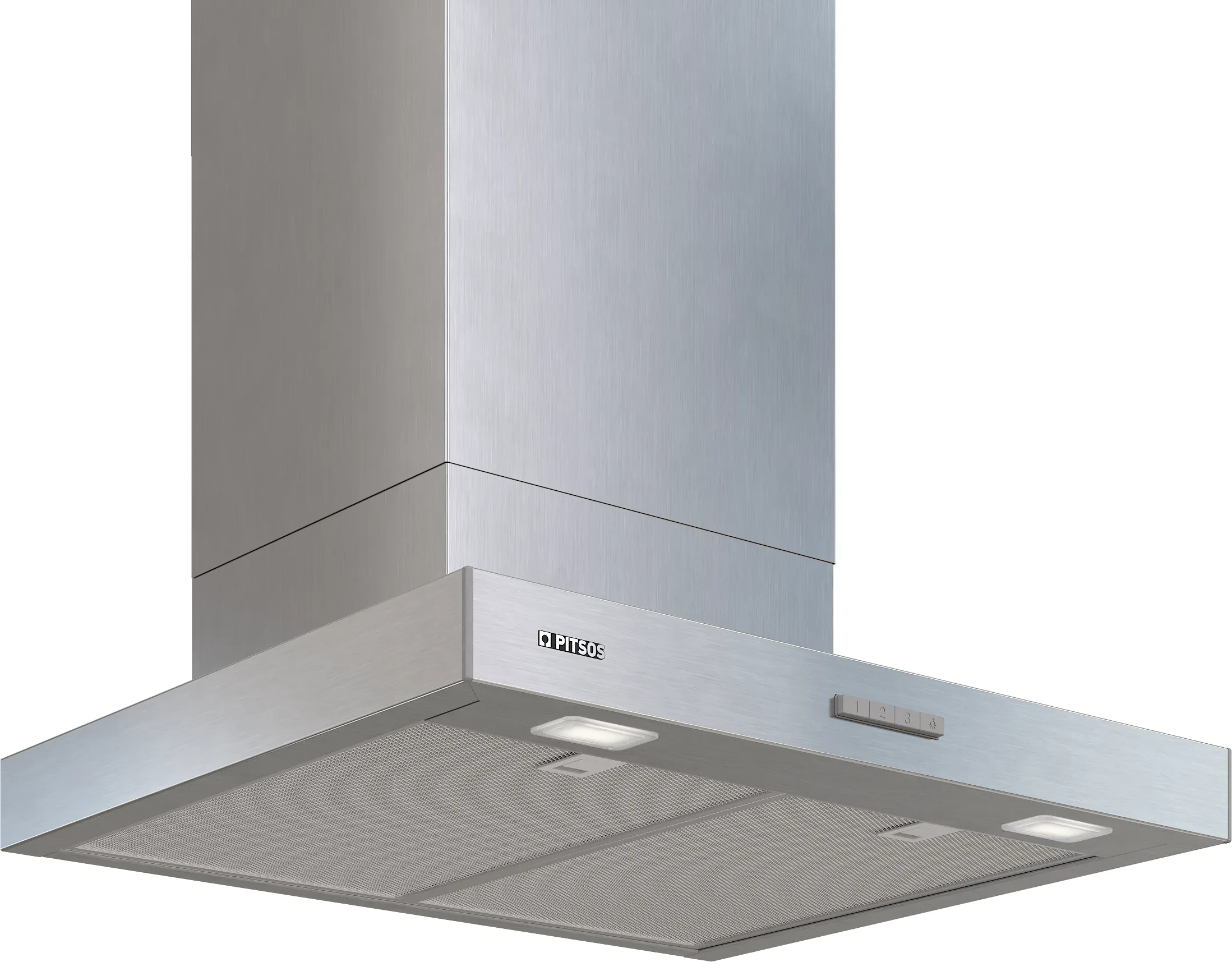 Απορροφητήρας τζάκι 60 cm Metal Look 