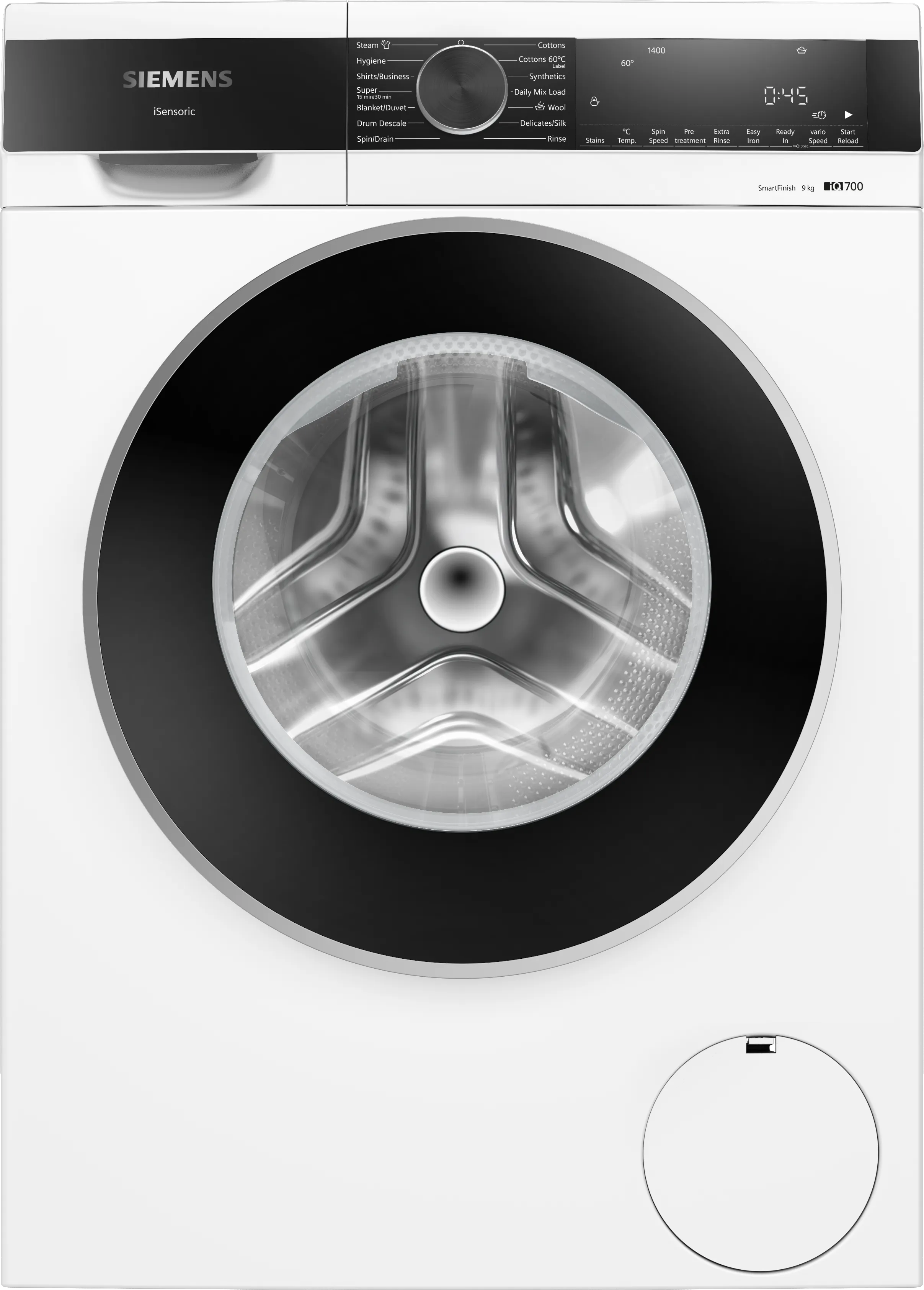 iQ500 washing machine, front loader 9 kg 1400 rpm 