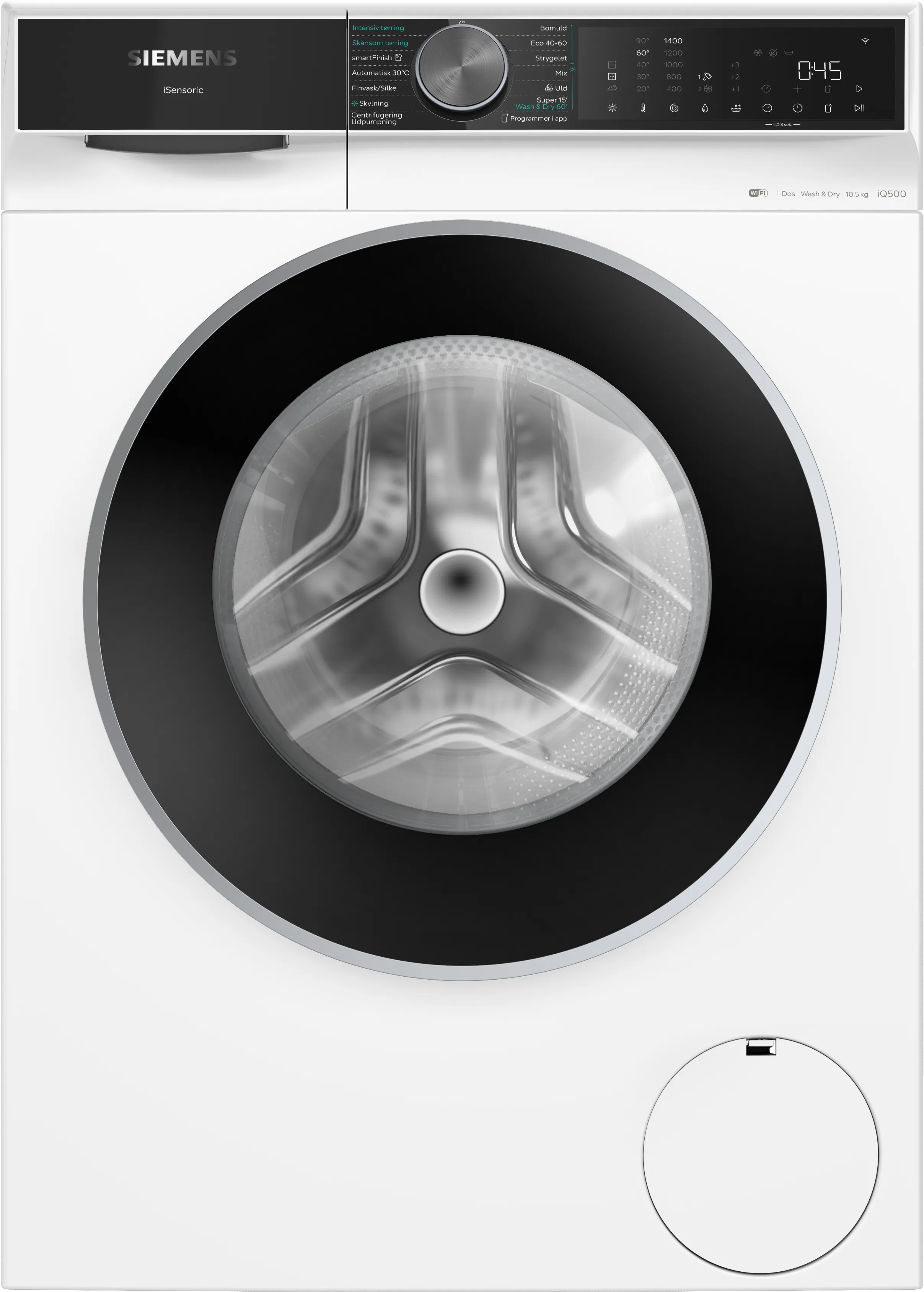 iQ500 Kombineret vask og tør 10.5/6 kg maks. 1400 omdr./min. 