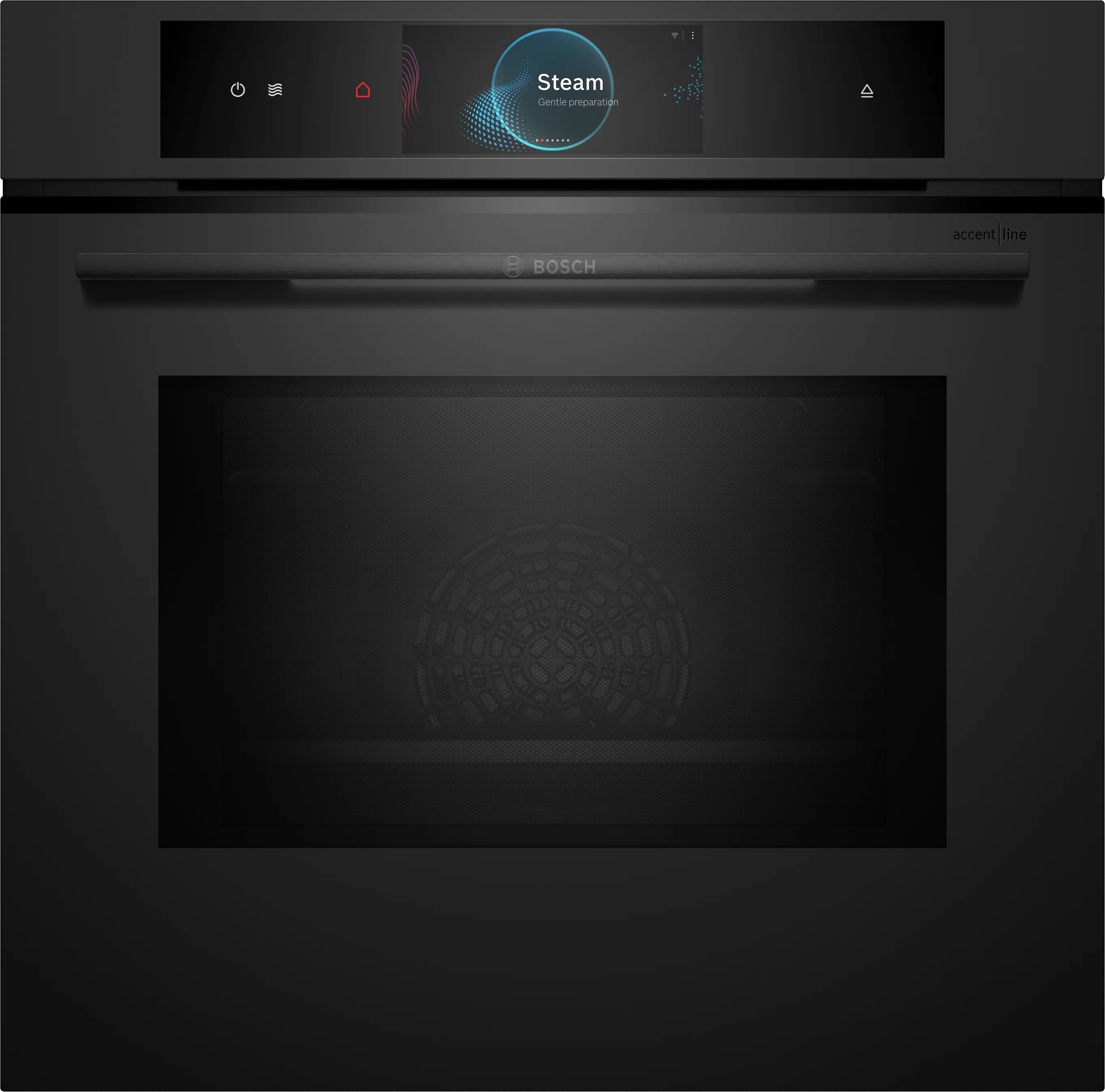 Serie 8 Einbau-Backofen mit Mikrowellen- und Dampffunktion 60 x 60 cm Matt schwarz 