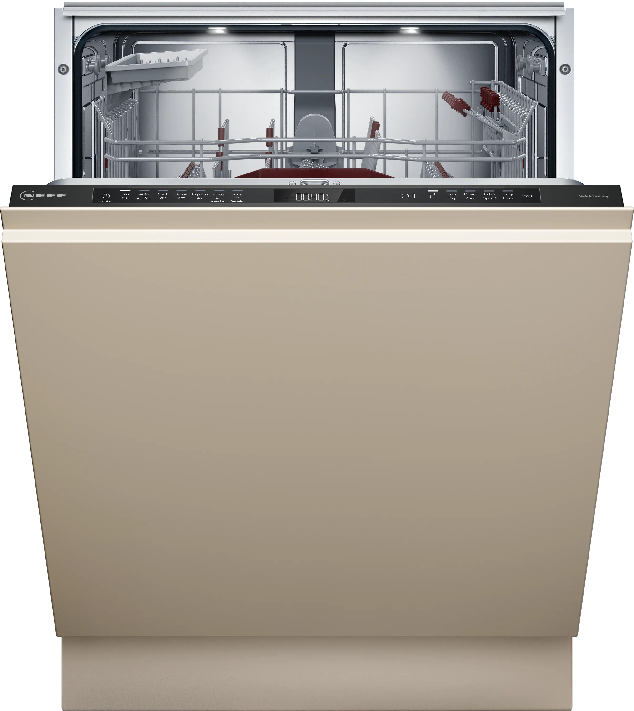 N 70 Volledig geïntegreerde vaatwasser 60 cm 