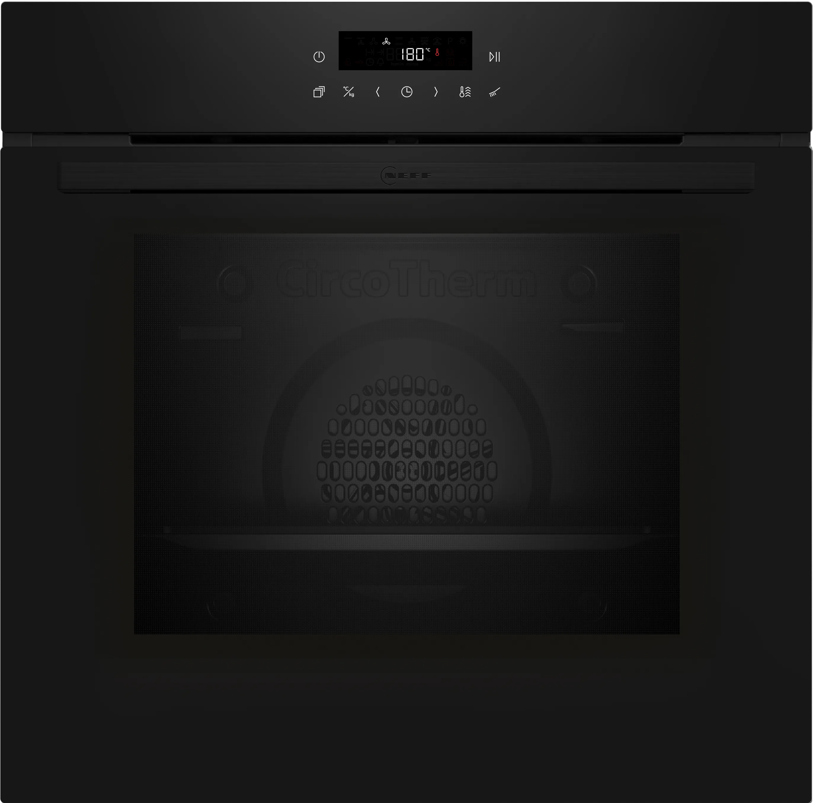 N 30 Built-in oven 60 x 60 cm Black 