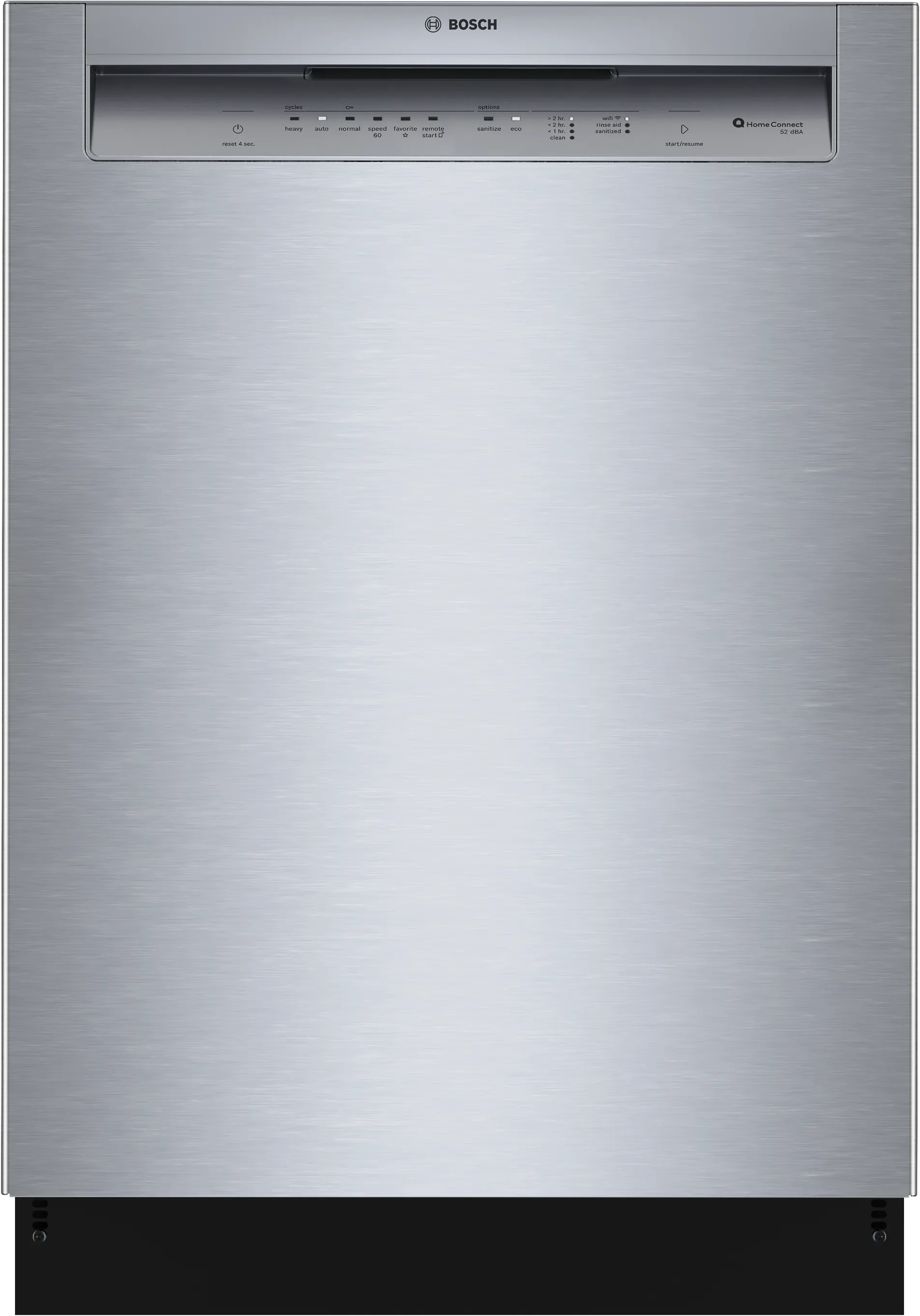 100 Series Dishwasher 24'' Brushed steel anti-fingerprint 