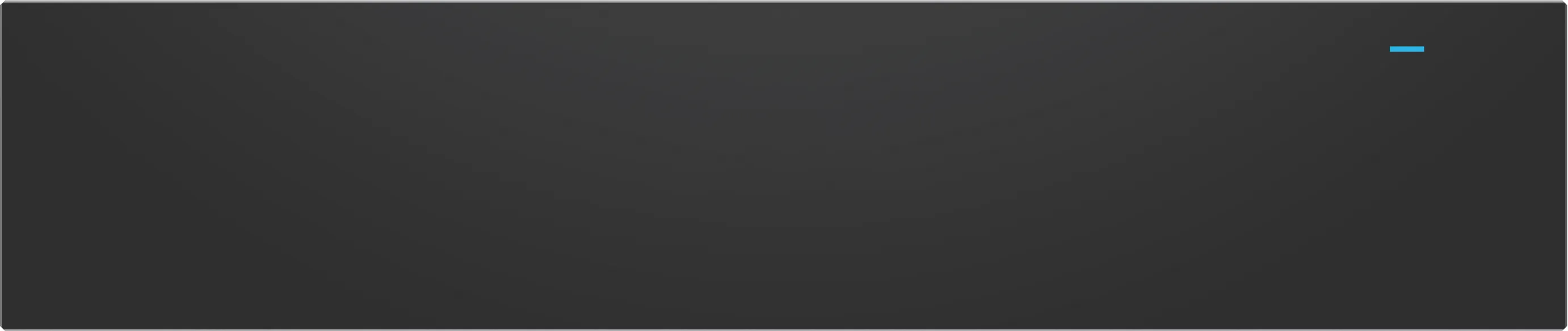 iQ700 Warmhoudlade 60 x 14 cm Matt Black 