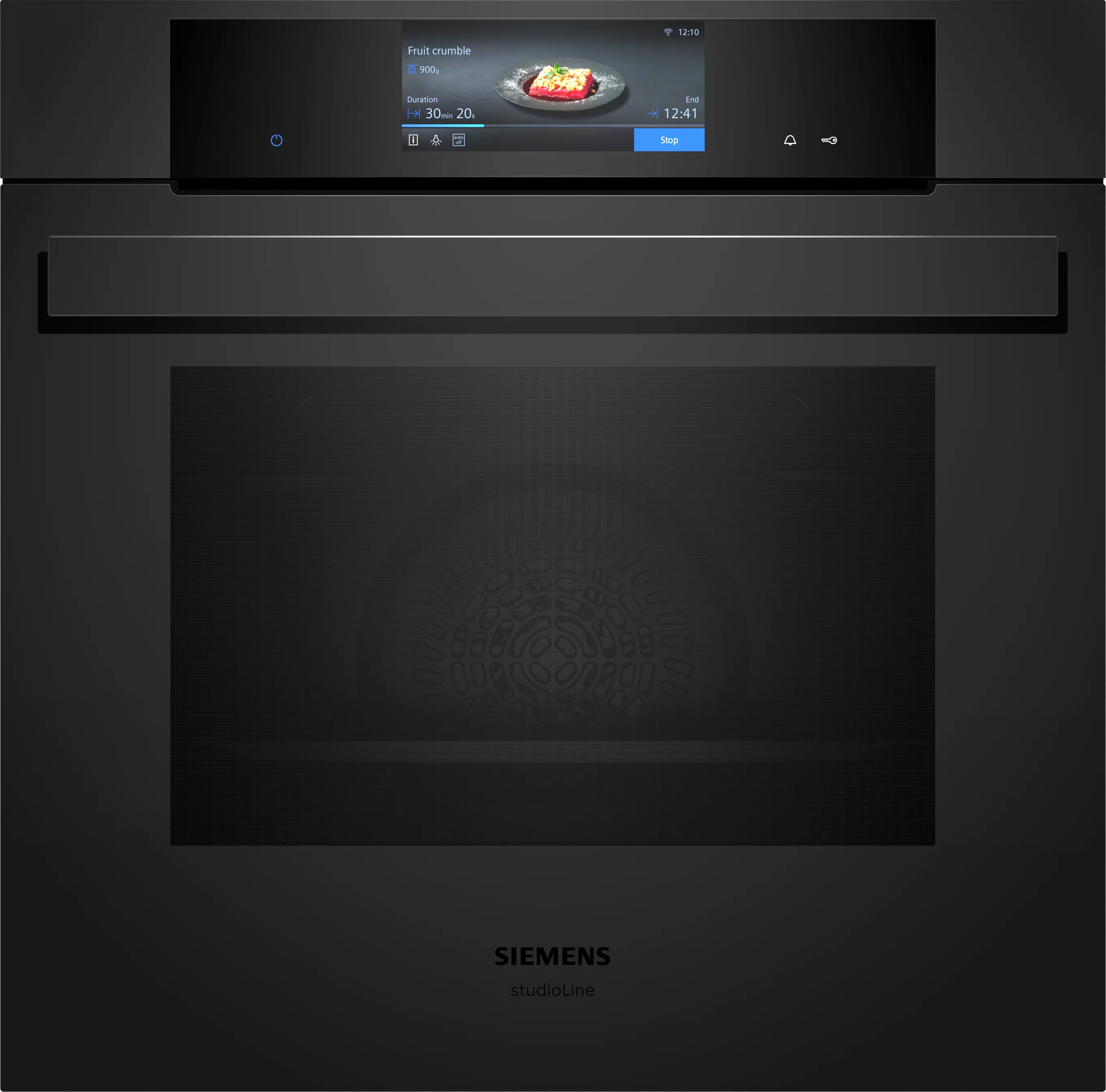 iQ700 Forno da incasso 60 x 60 cm Nero Jet trasparente opaco 