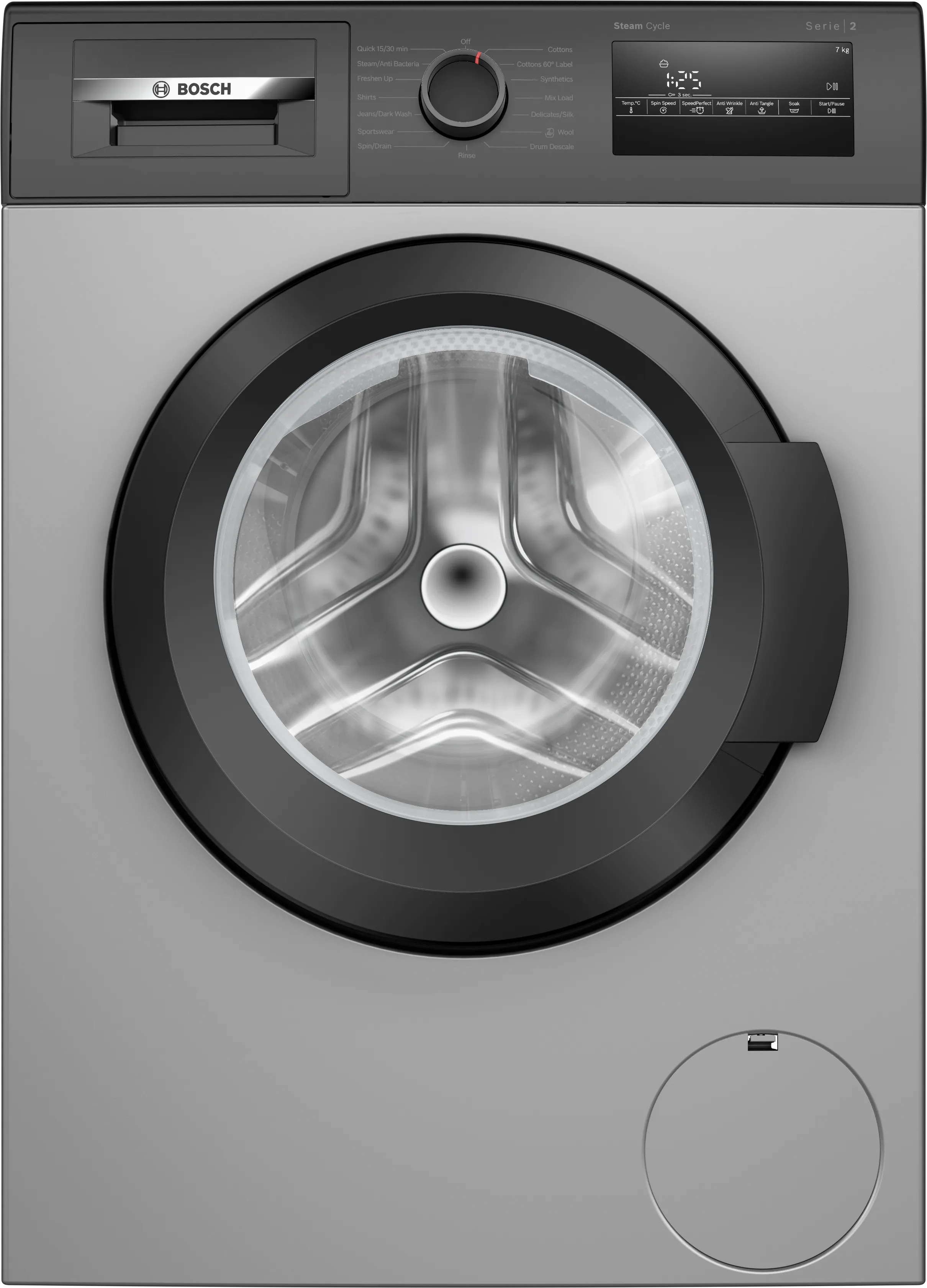 Series 2 washing machine, front loader 7 kg 1200 rpm